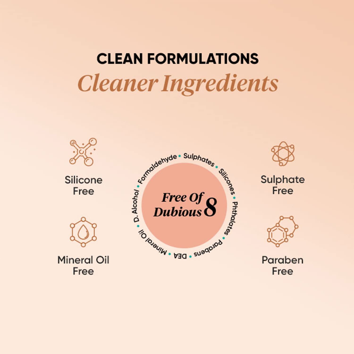Dot & Key Moringa & Argan Oil Fizz Control Smoothening Hair Conditioner | Fall Control for Dry Hair | Sulphate Free | Strong & Smooth | For Women & Men | 120 Millilitre thumbnail