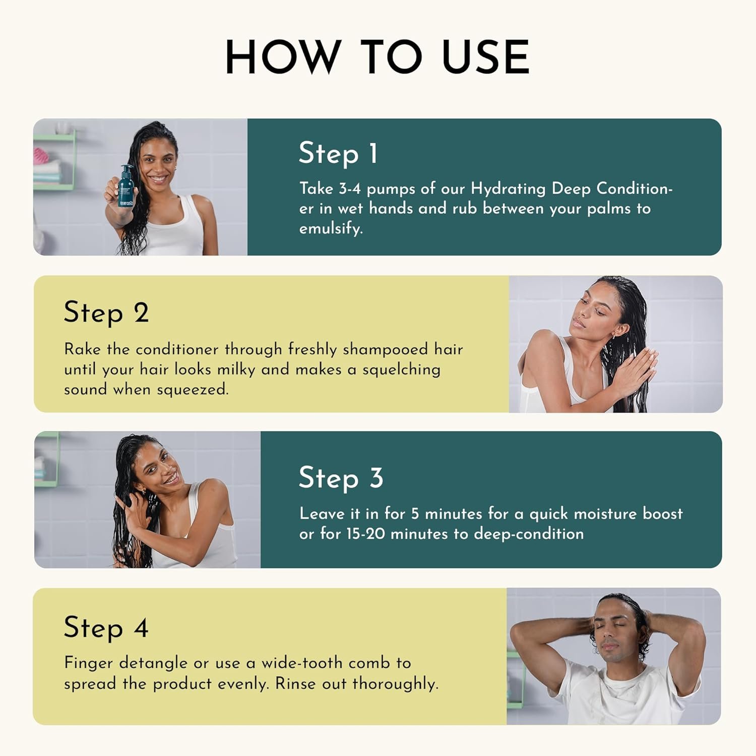 Fix My Curls 3-in-1 Deep Conditioner for Intense Moisture| Curl Enhancer & Activator| Hair Repair With Mango Butter & Honey| Silicone-Free, Sulphate-Free, Suitable for All Hair Types (200ml) thumbnail