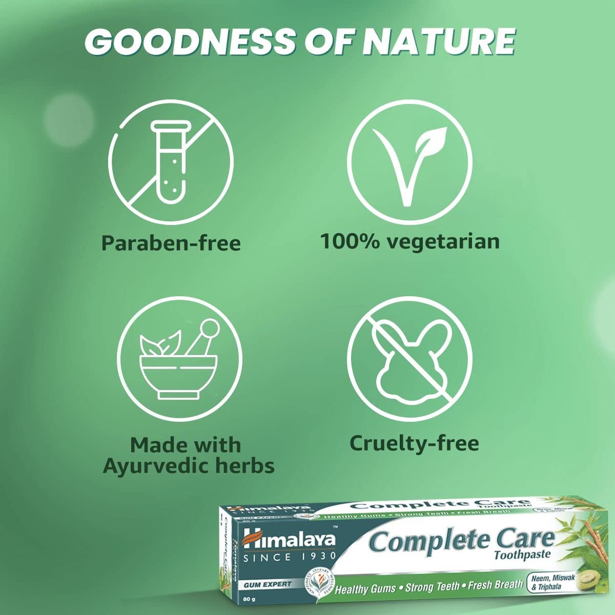 Himalaya Complete Care Plaque Removal Toothpaste - 150 g thumbnail