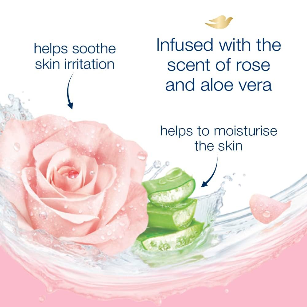 Dove Soothing Rose & Aloe Vera Body Wash for Replenished Skin – 1L | Refreshing Scent for Soft, Smooth & Nourished Skin thumbnail
