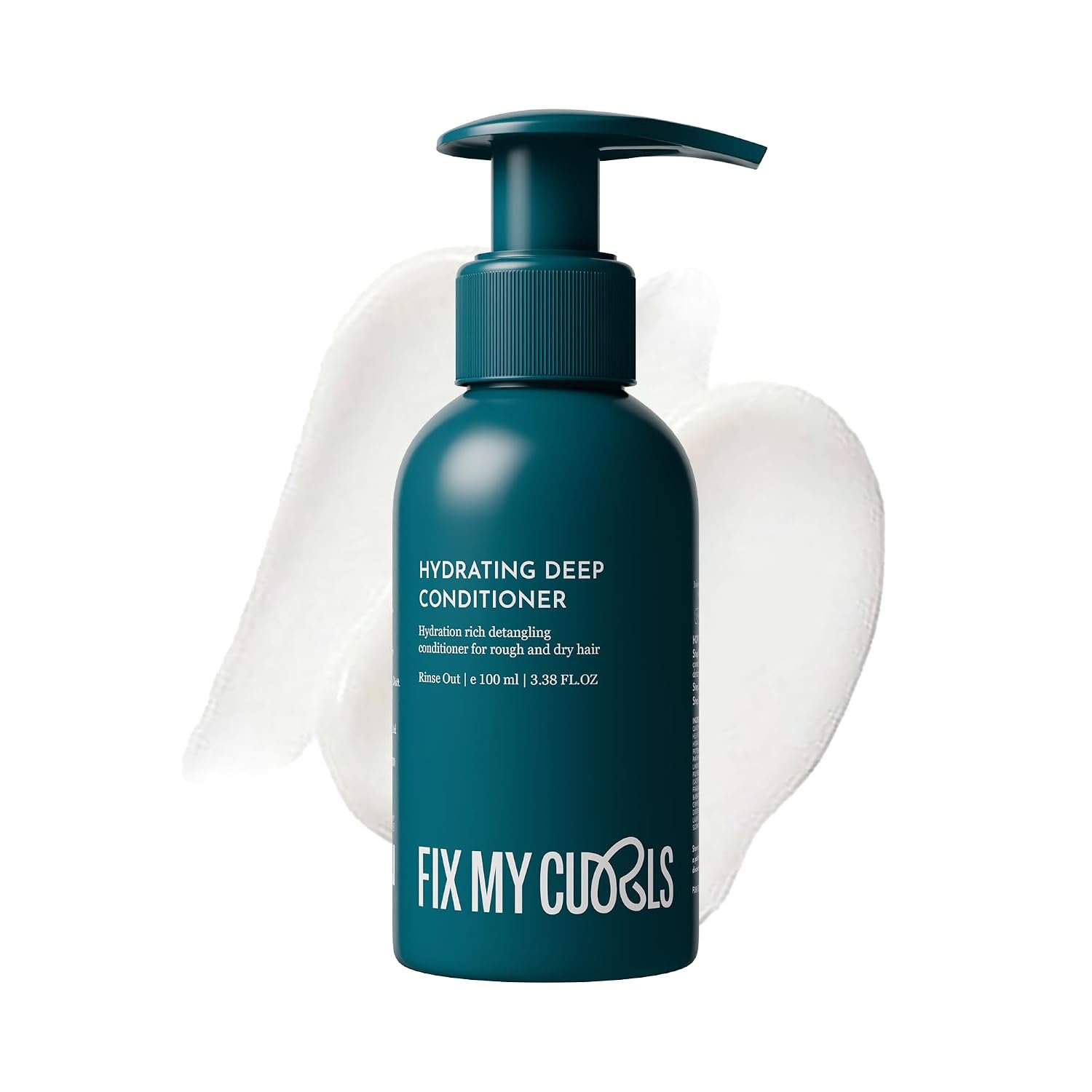 Fix My Curls 3-in-1 Deep Conditioner for Intense Moisture| Curl Enhancer & Activator| Hair Repair With Mango Butter & Honey| Silicone-Free, Sulphate-Free, Suitable for All Hair Types (100ml) thumbnail