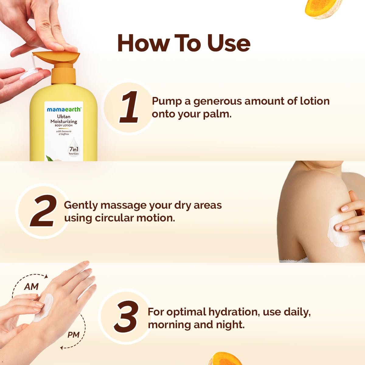 Mamaearth Ubtan Moisturizing Body Lotion 400ml thumbnail