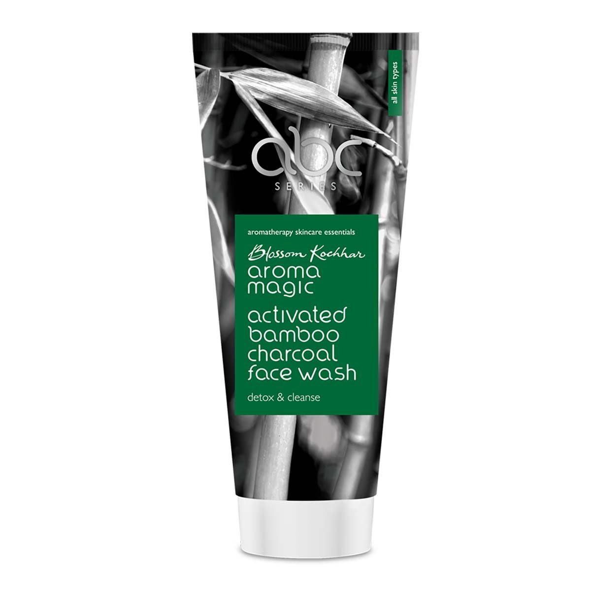 Aroma Magic Detox & Cleanse Face Wash, 100ml Activated Bamboo Charcoal & Lemon Essential Oil, Deep Cleansing, Brightening & Oil Control, Anti-Pollution thumbnail
