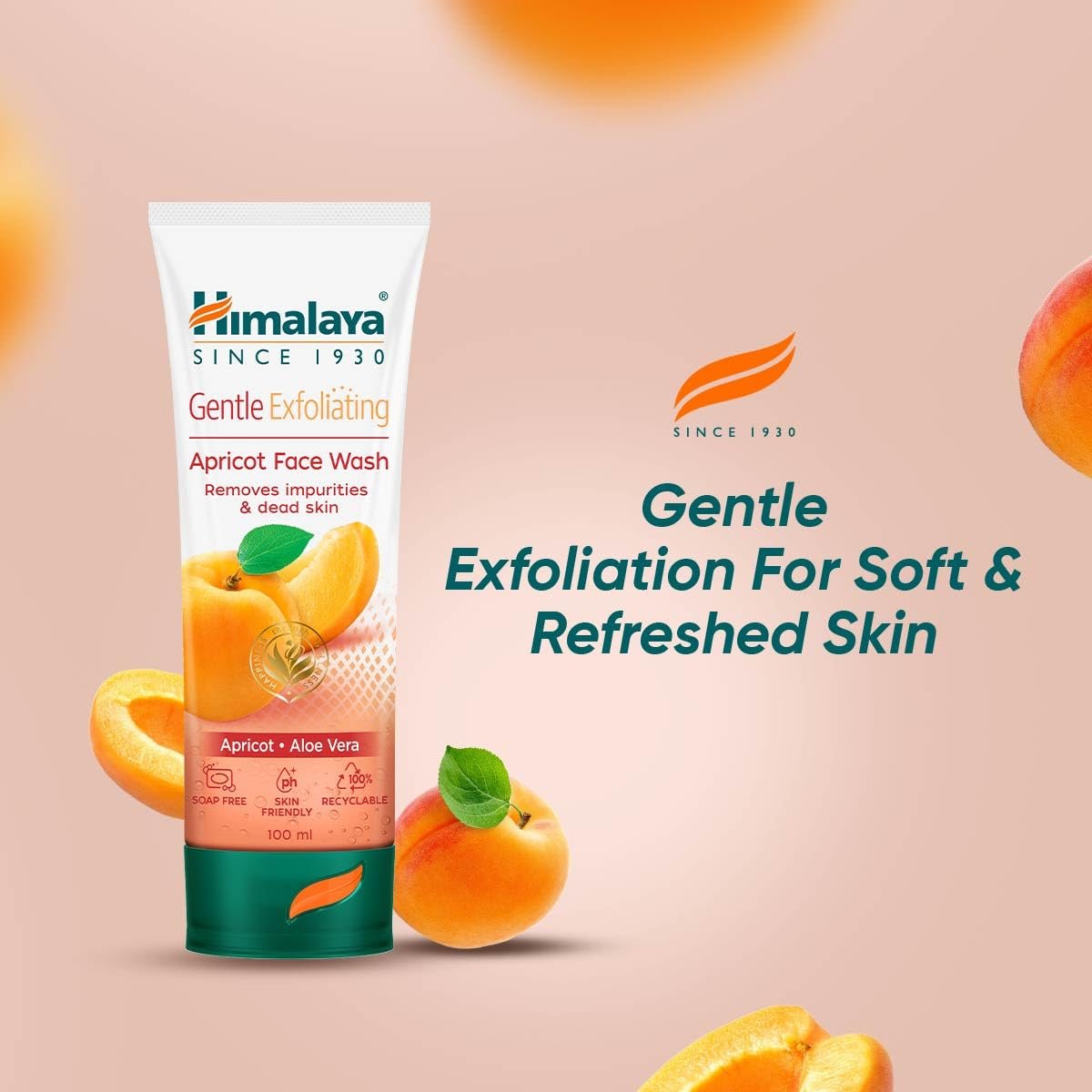 Himalaya Herbal Deep Cleansing Apricot Face Wash, 100ml thumbnail