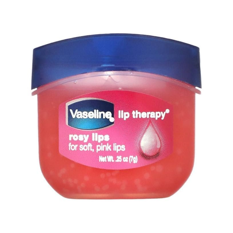 Vaseline Lip Therapy Rosy Lips | Tinted Balm for Soft Pink Finish | 72Hr Moisturization | Rosy Floral Fragrance | 7g thumbnail