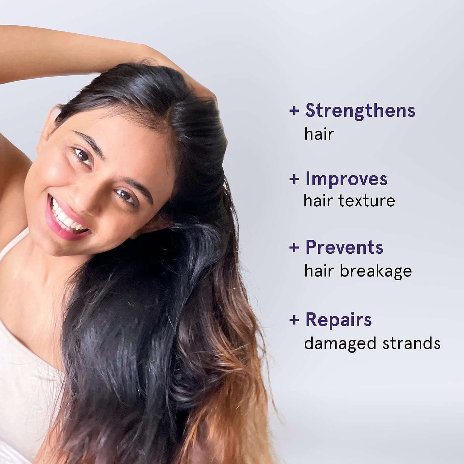 Be Bodywise Keratin Hair Fall Control Shampoo & Conditioner | Ultra Smoothing Shampoo + Conditioner with Niacinamide, Biotin, Argon Oil, Shea Butter & Caffeine | Paraben & SLS free, 450ml. thumbnail