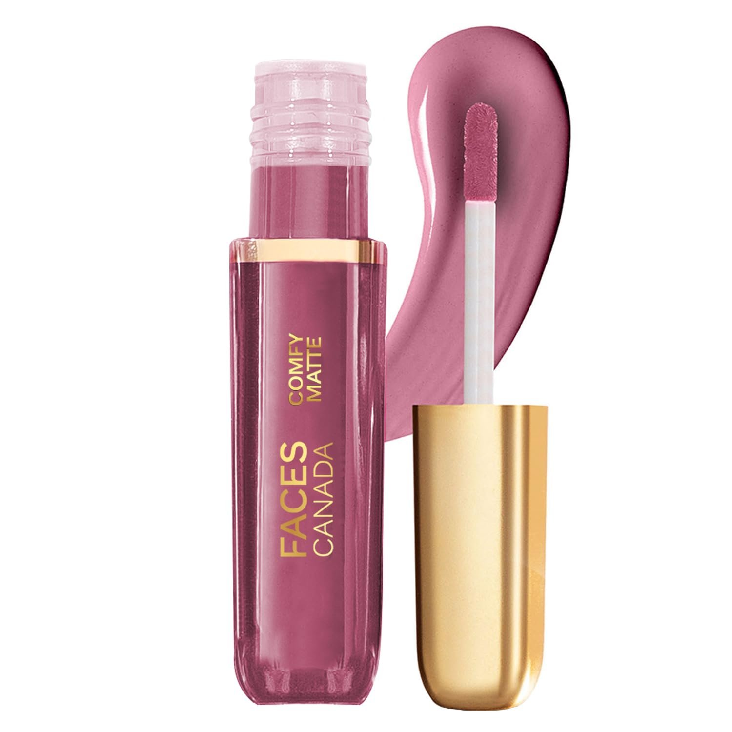 FACES CANADA Comfy Matte Liquid Lipstick - Truth Be Told 09 (Nude), 3 ml | Comfortable 10HR Longstay | Intense Matte Color | Almond Oil & Vitamin E Infused | Super Smooth | No Dryness thumbnail