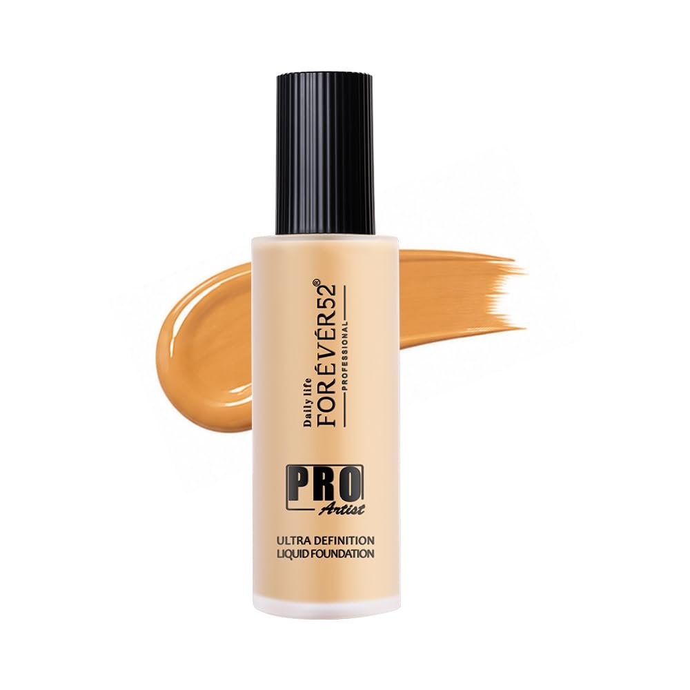 Daily Life Forever52 Pro Artist Ultra Definition Liquid Foundation| Long Lasting, Full Coverage, 24H, Waterproof & Sweatproof, Lightweight Hydrating, Oil-Free Formula - Fudge (BUF009) 60ML thumbnail