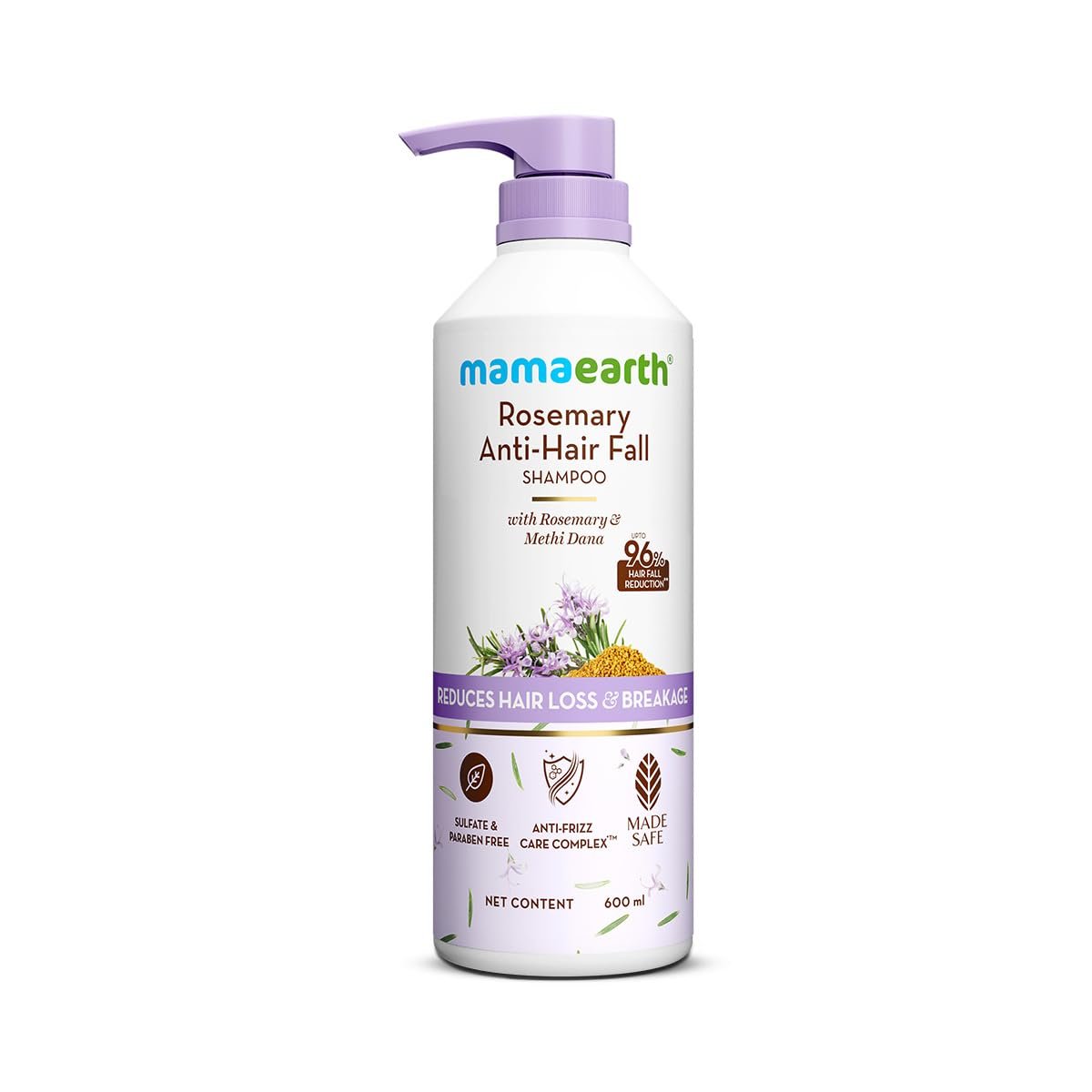 Mamaearth Rosemary Anti-Hair Fall Shampoo 600ml