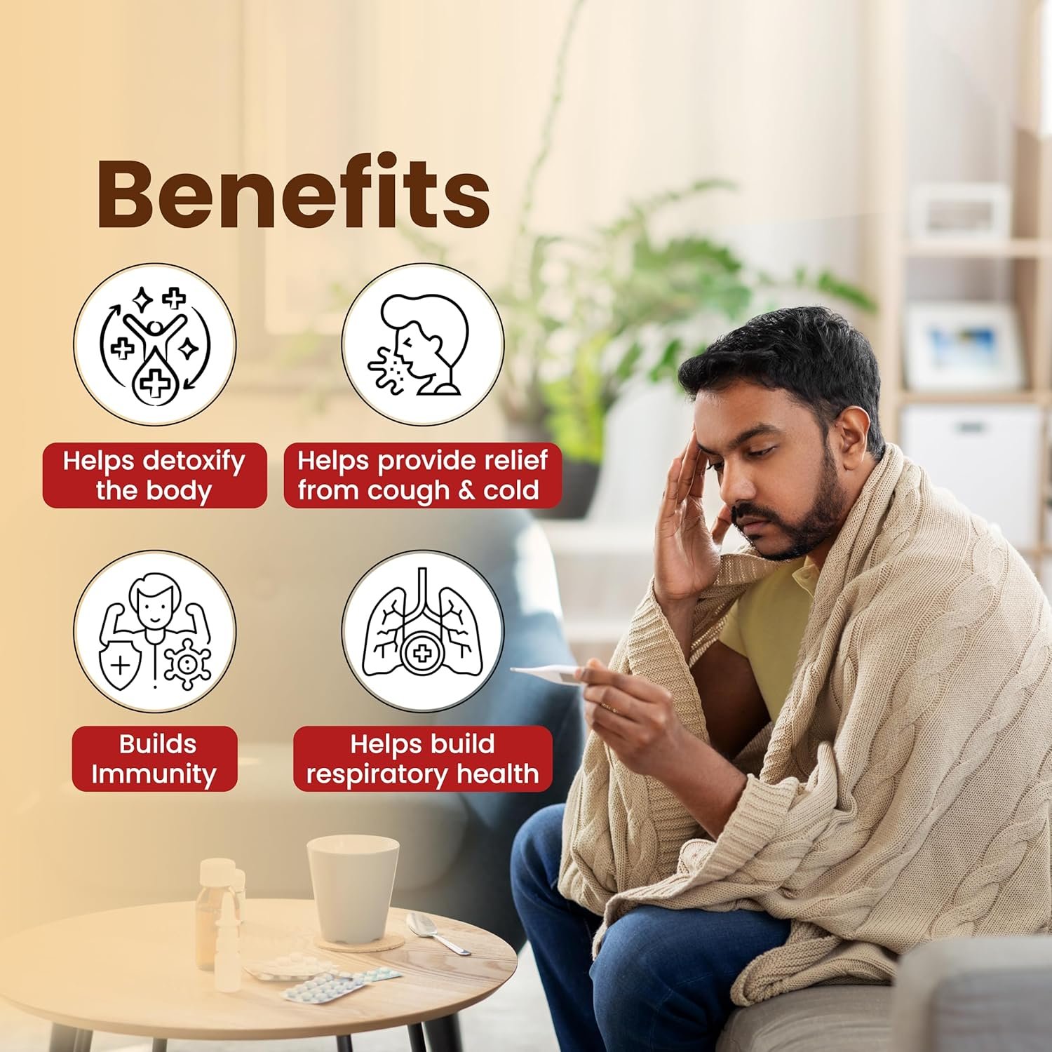 Baidyanath Ayurved Panch Tulsi Drops - 30 ml | Natural Immunity Booster with Goodness of Five Types of Tulsi thumbnail