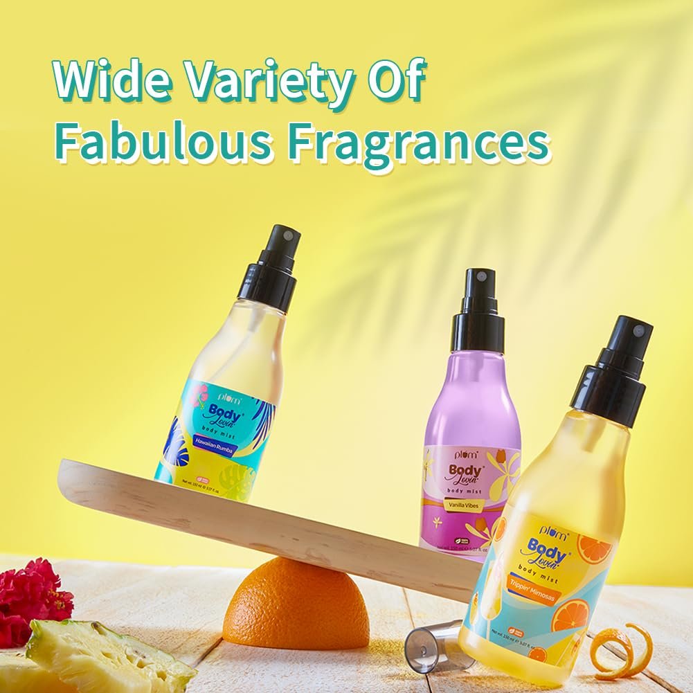 Plum BodyLovin Hawaiian Rumba Body Mist for Women | Refreshing Long Lasting Tropical Fragrance | Perfume Body Spray for Women  150ml thumbnail