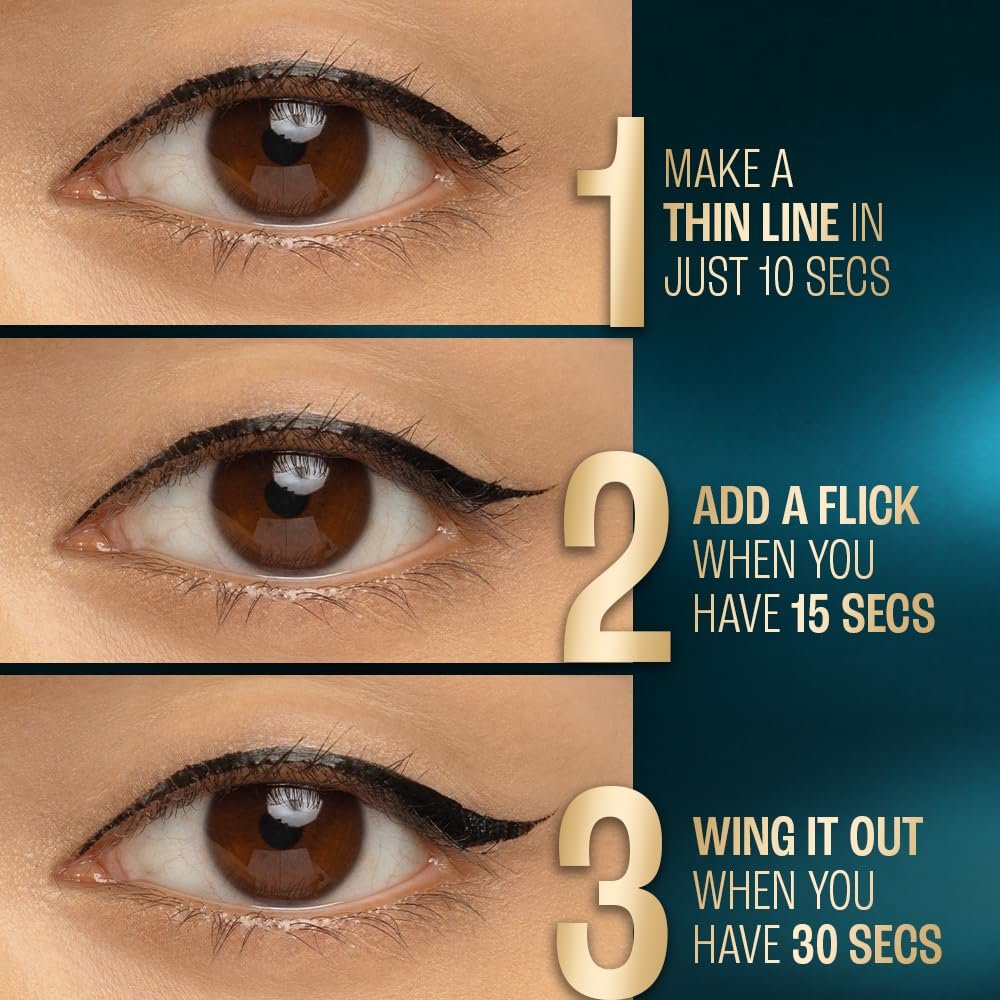 LAKME 9to5 Eyeconic Waterproof Liquid Eyeliner, Intense Black, 4.5 ml thumbnail