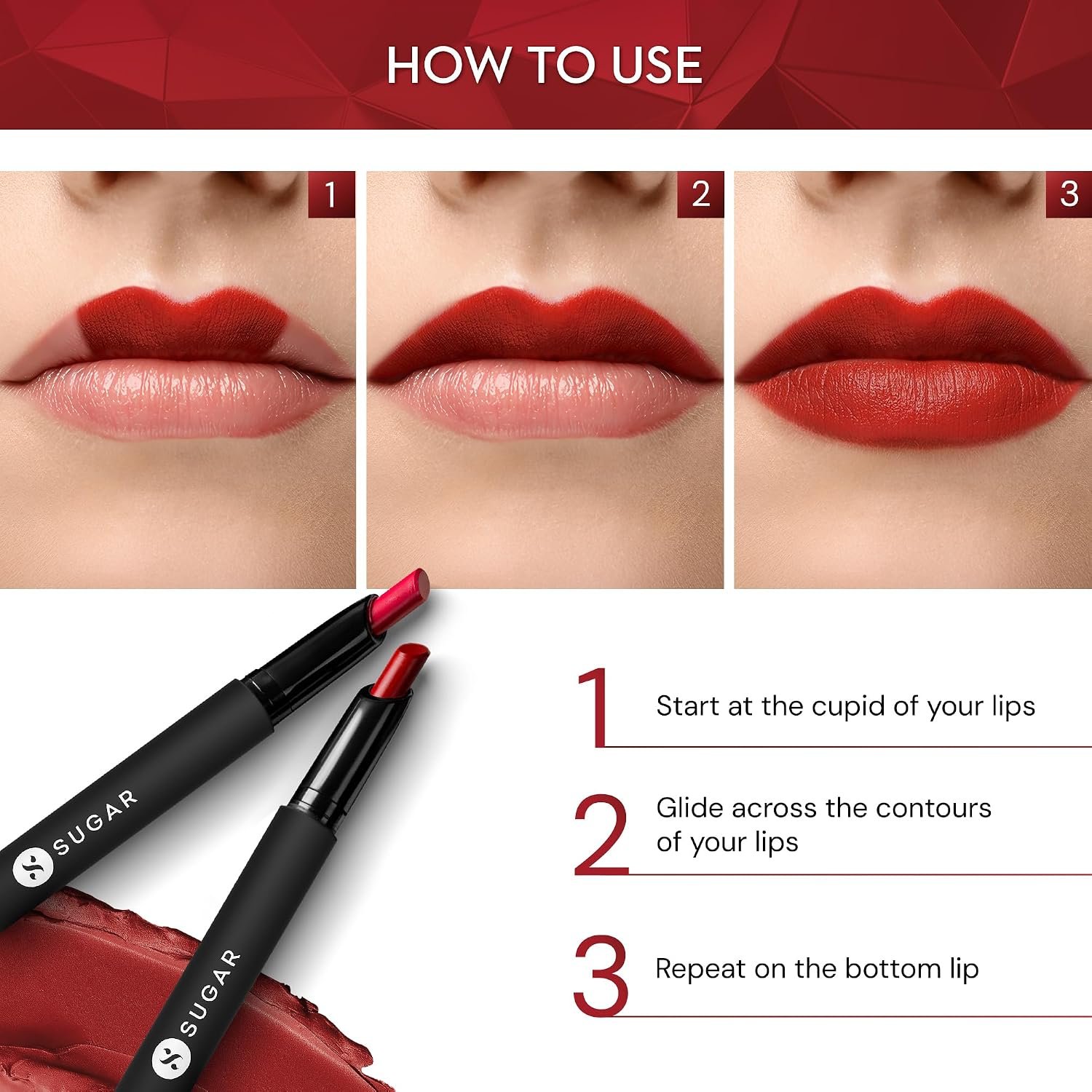 SUGAR Cosmetics Matte Attack Lipstick for Women | Transferproof & Smudgeproof | Lasts upto 12hrs | Enriched With Jojoba Oil | 2gm - Bold Play thumbnail