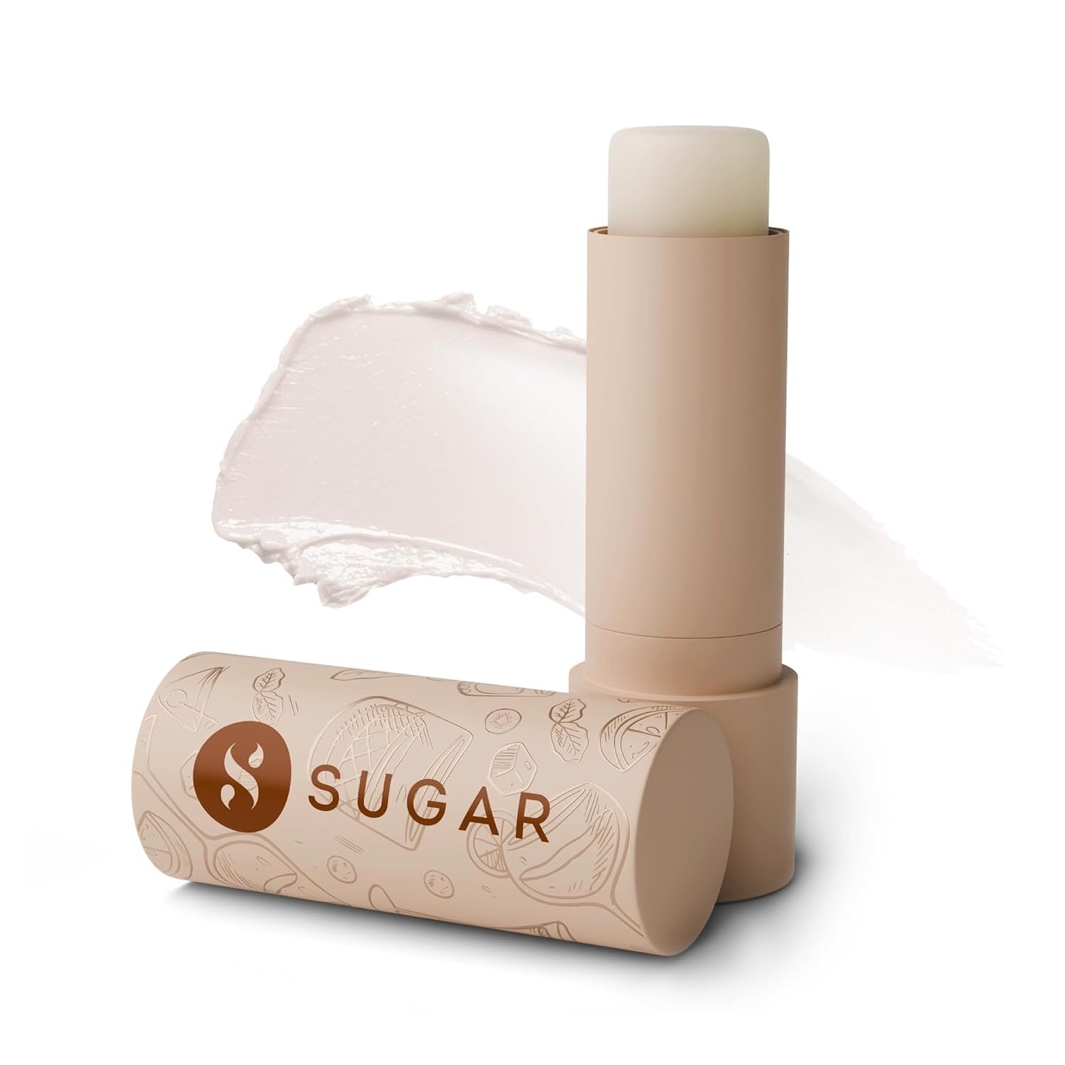 SUGAR Cosmetics Tipsy Lips Moisturing Balm with Vitamin E, Shea Butter and Jojoba Oil | Tinted Lip Balm with SPF | Lip Protection & Nourishment | 4.5gm - 03 Pinacolada thumbnail