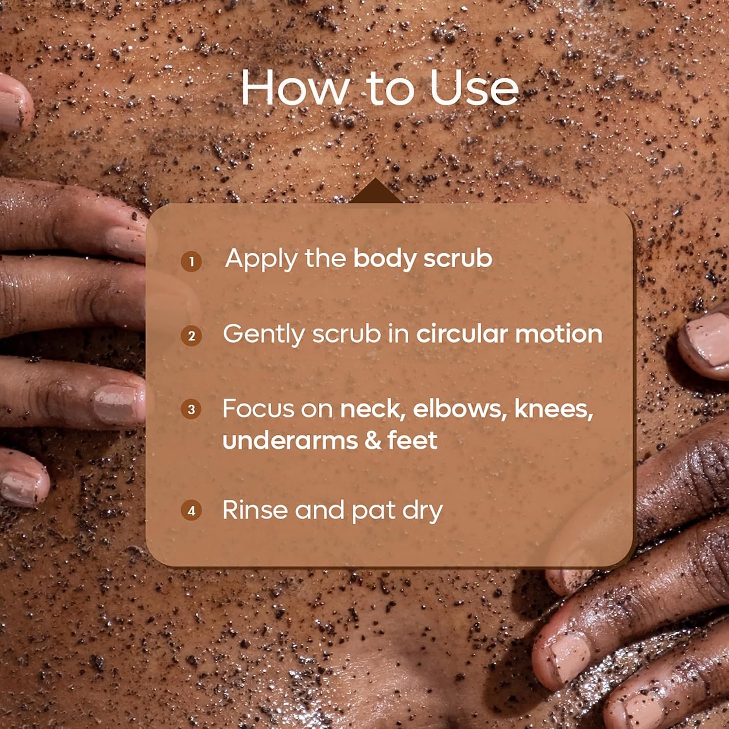 mCaffeine Exfoliating Coffee Body Scrub Powder Jar for Tan Removal&Soft-Smooth Skin|De-Tan Bathing Scrub With Coconut Oil,Removes Dirt&Dead Skin From Neck,Knees,Elbows&Arms| 100Gm thumbnail