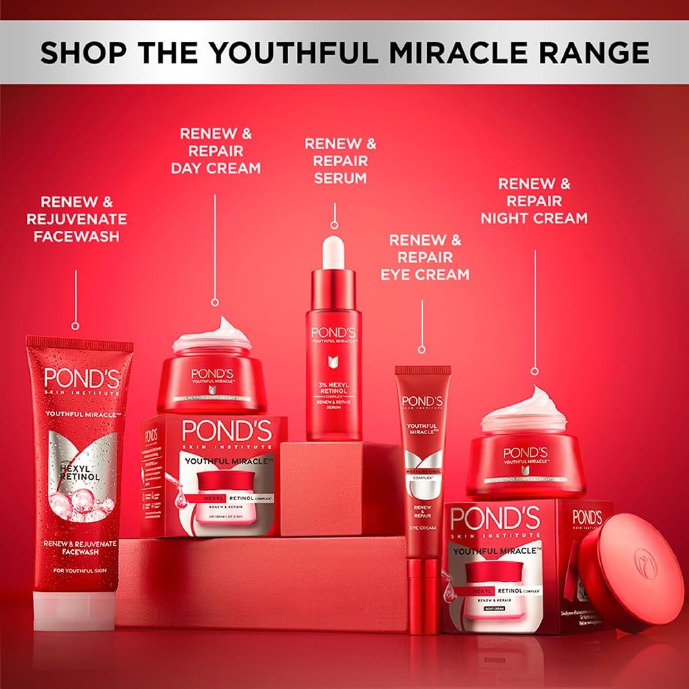 POND'S Youthful Miracle Hexyl Retinol Complex, Renew & Repair Serum 28ml thumbnail