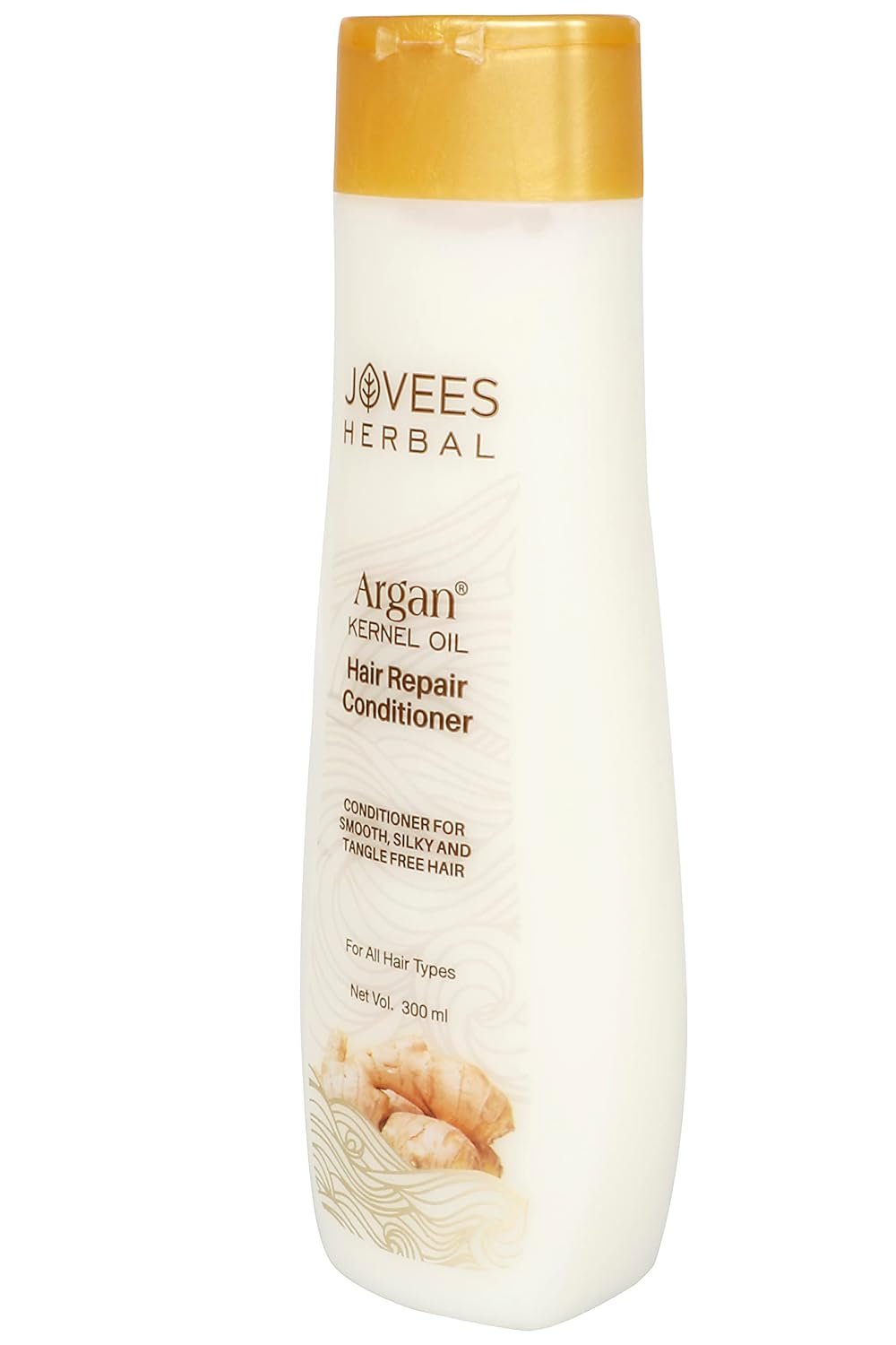 Jovees Herbal Argan Kernel Oil Hair Repair Conditioner For Smoothens, Silky And Tangle Free Hair | Repairs Dry & Damaged Hair | Suitable for All Hair Types- 300ml thumbnail