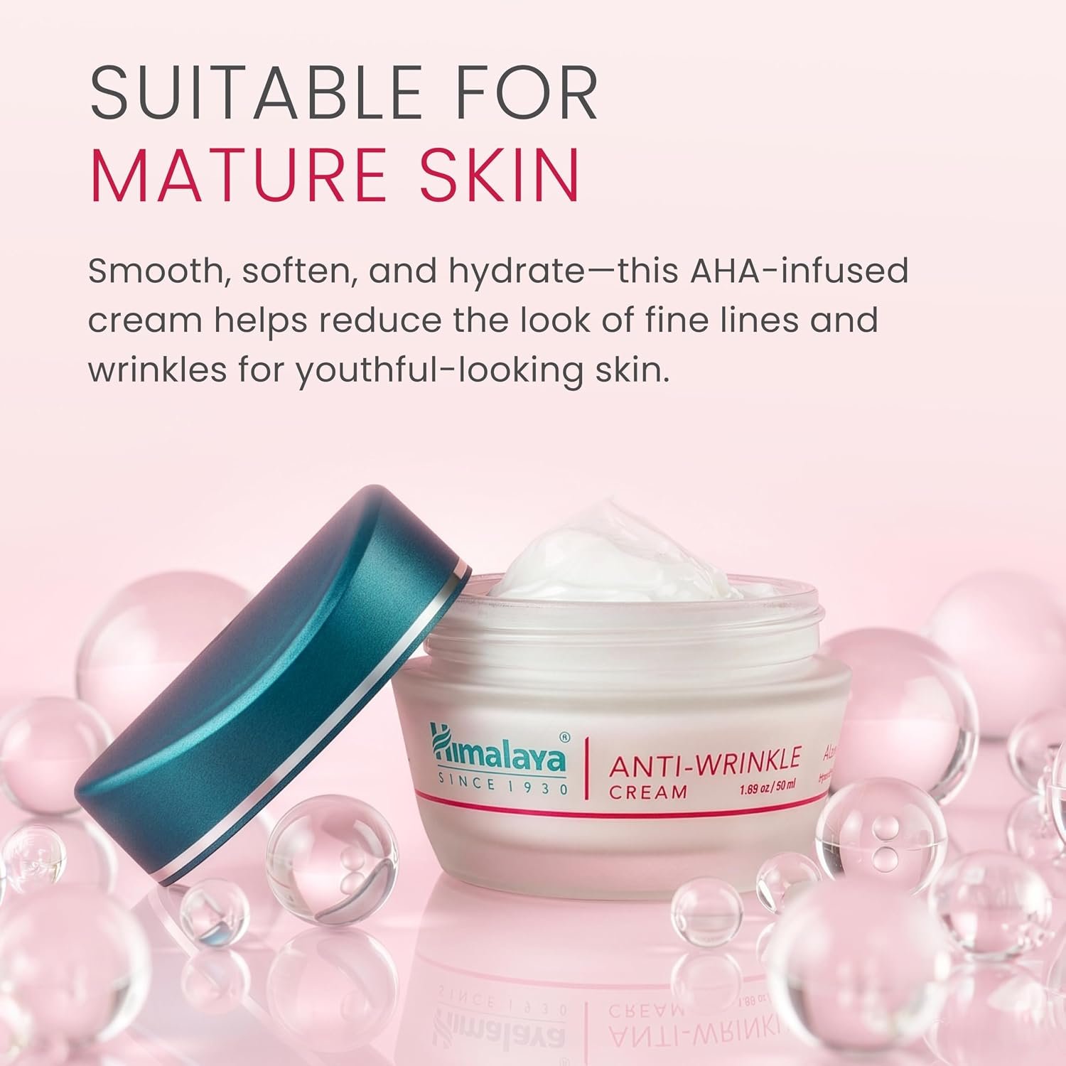 Himalaya Anti-Wrinkle Cream – Nourishing Anti-Ageing Moisturizer for Firm, Smooth & Youthful-Looking Skin, 50g thumbnail
