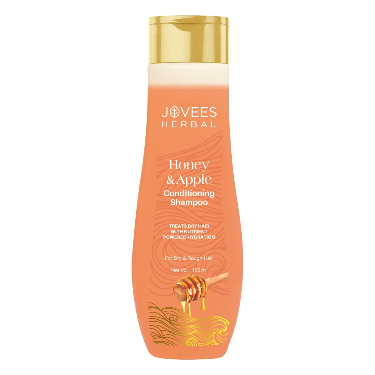 Jovees Herbal Honey & Apple Conditioning Shampoo | With Peach And Aloe Vera Extracts | For Dry And Rough Hair | 150 ml thumbnail