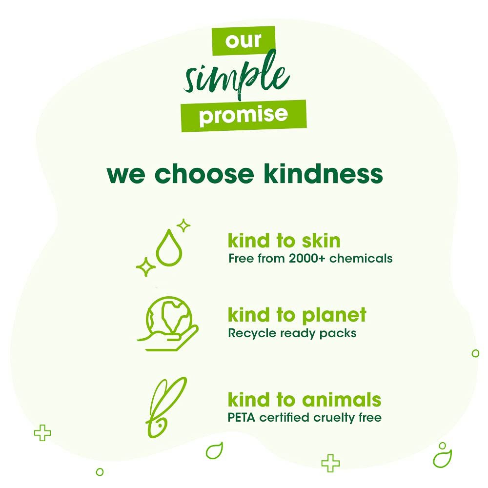 Simple Kind to Skin Refreshing Facial Wash| For all Skin Types| No Soap| No Perfume| No Harsh Chemicals & Parabens| Tested on Sensitive Skin, 50 ml thumbnail