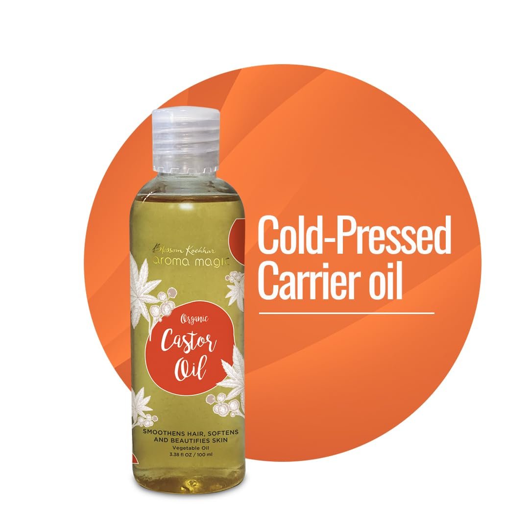 Aroma Magic Organic Castor Oil- 200 ml thumbnail
