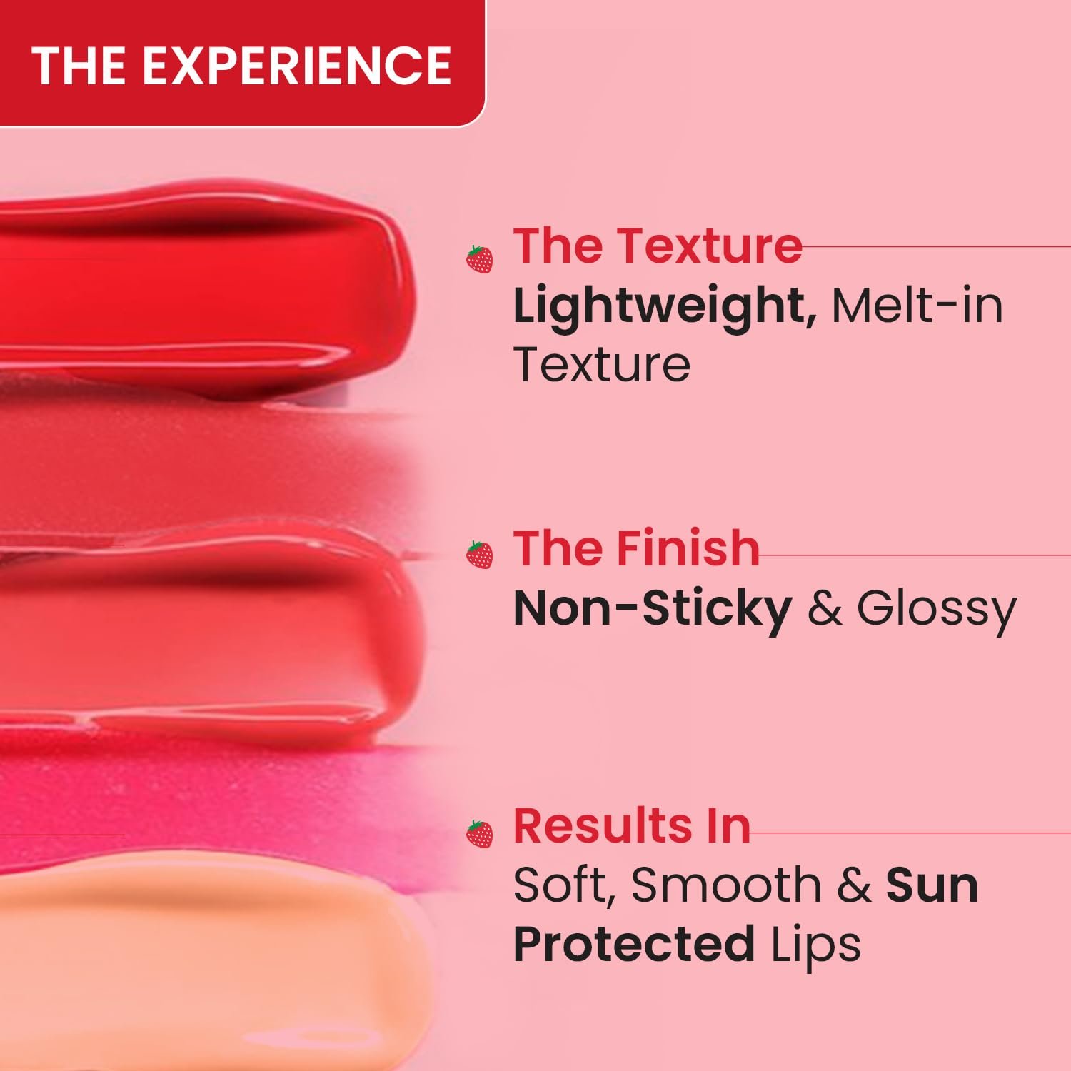 Dot & Key Strawberry Lip Balm (12gm) for Moisturization | Soft and Naturally Brightens Lips |Tinted Lip Balm with SPF 50 & Vitamin C + E | Lipbalm for Dry & Dark Lips thumbnail