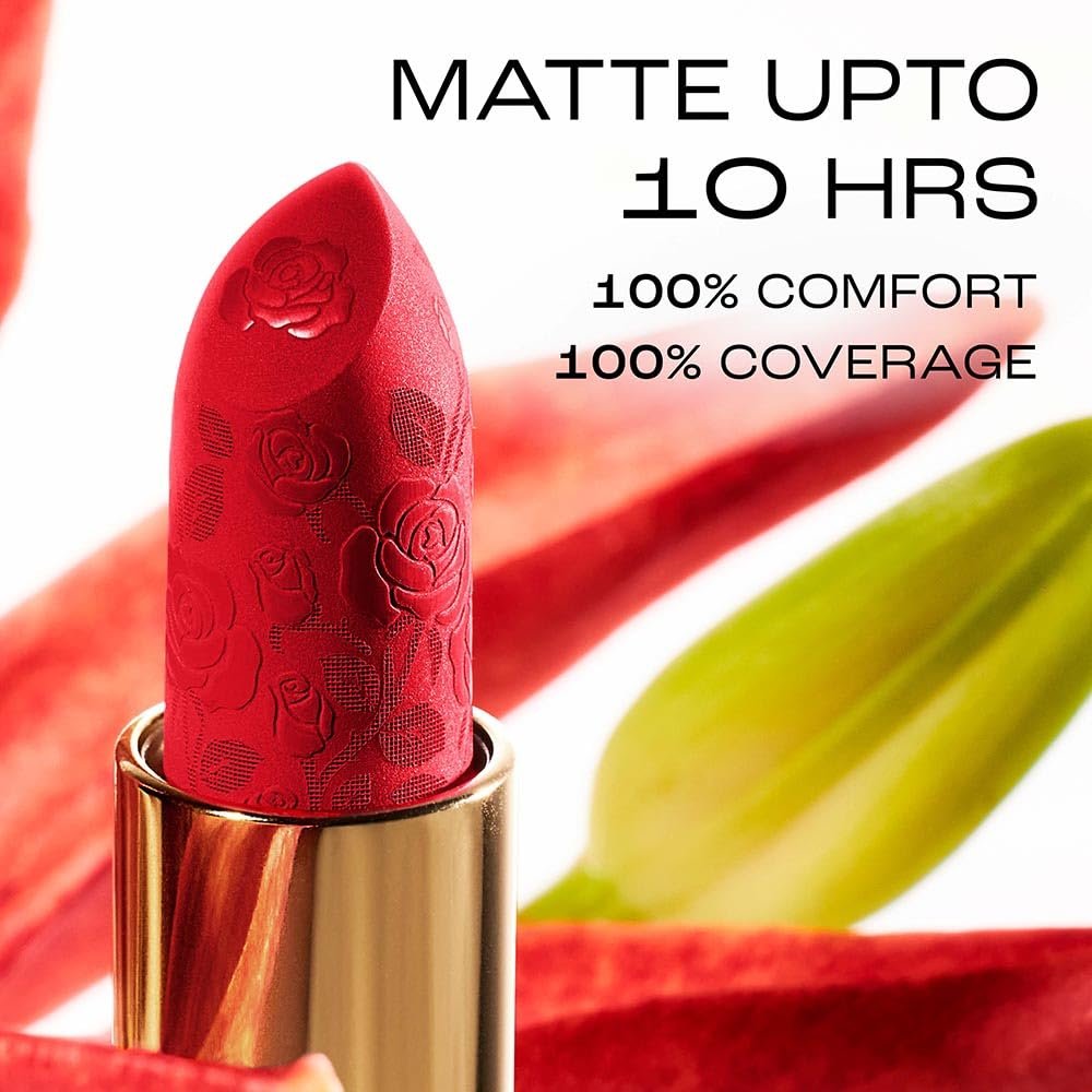 LAKMÉ Rouge Bloom Powder Matte Bullet Cocoa Carnation 204-4gm thumbnail