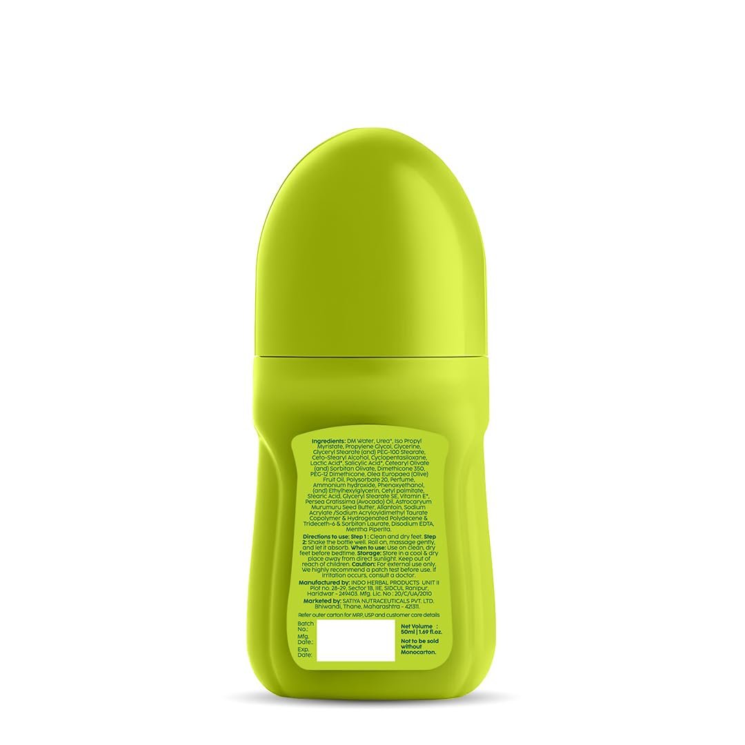 Plix Avocado Sole Smooth Roll-On for Dry & Rough Heels | 20% Urea, Lactic Acid, Vitamin E | Mess-Free Foot Care for Softer, Smoother Looking Feet | Daily Use | Men & Women thumbnail