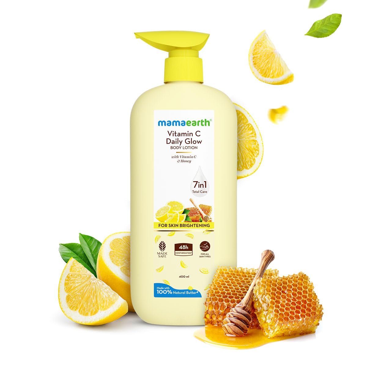 Mamaearth Vitamin C Daily Glow Body Lotion 400ml thumbnail