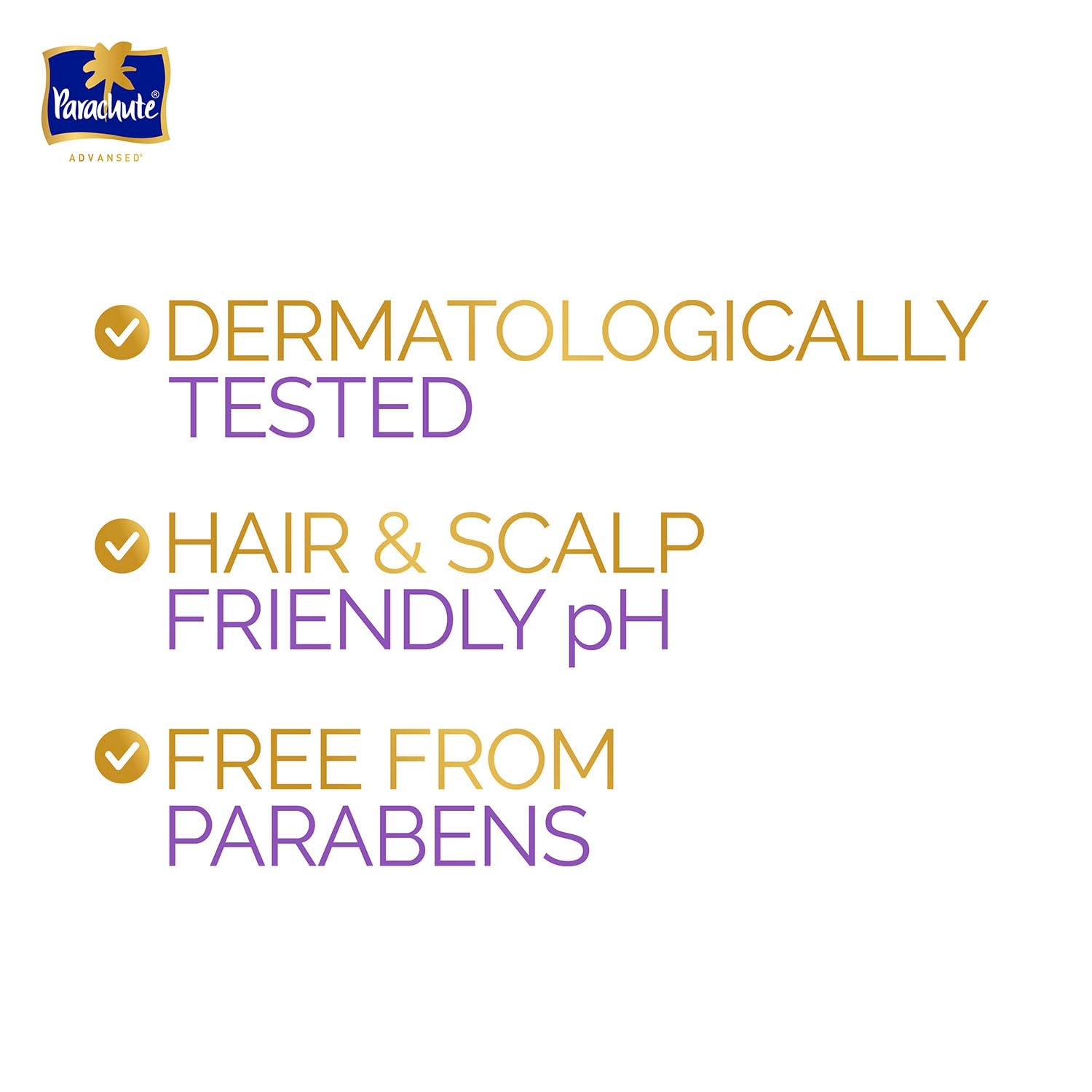 Parachute Advansed Protein Shampoo with Coconut Milk & Rosemary | Paraben free | For Men & Women | 170ml thumbnail