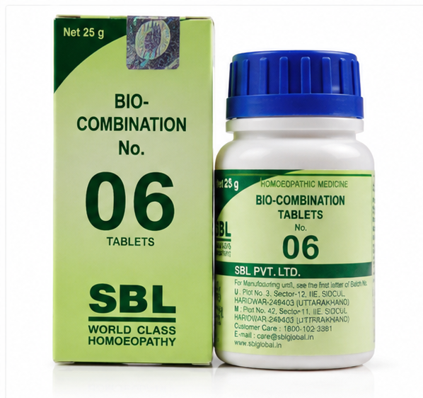 SBL PVT LTD Bio-Combination No. 06-25 Gm |Pack of 1|Tablet thumbnail