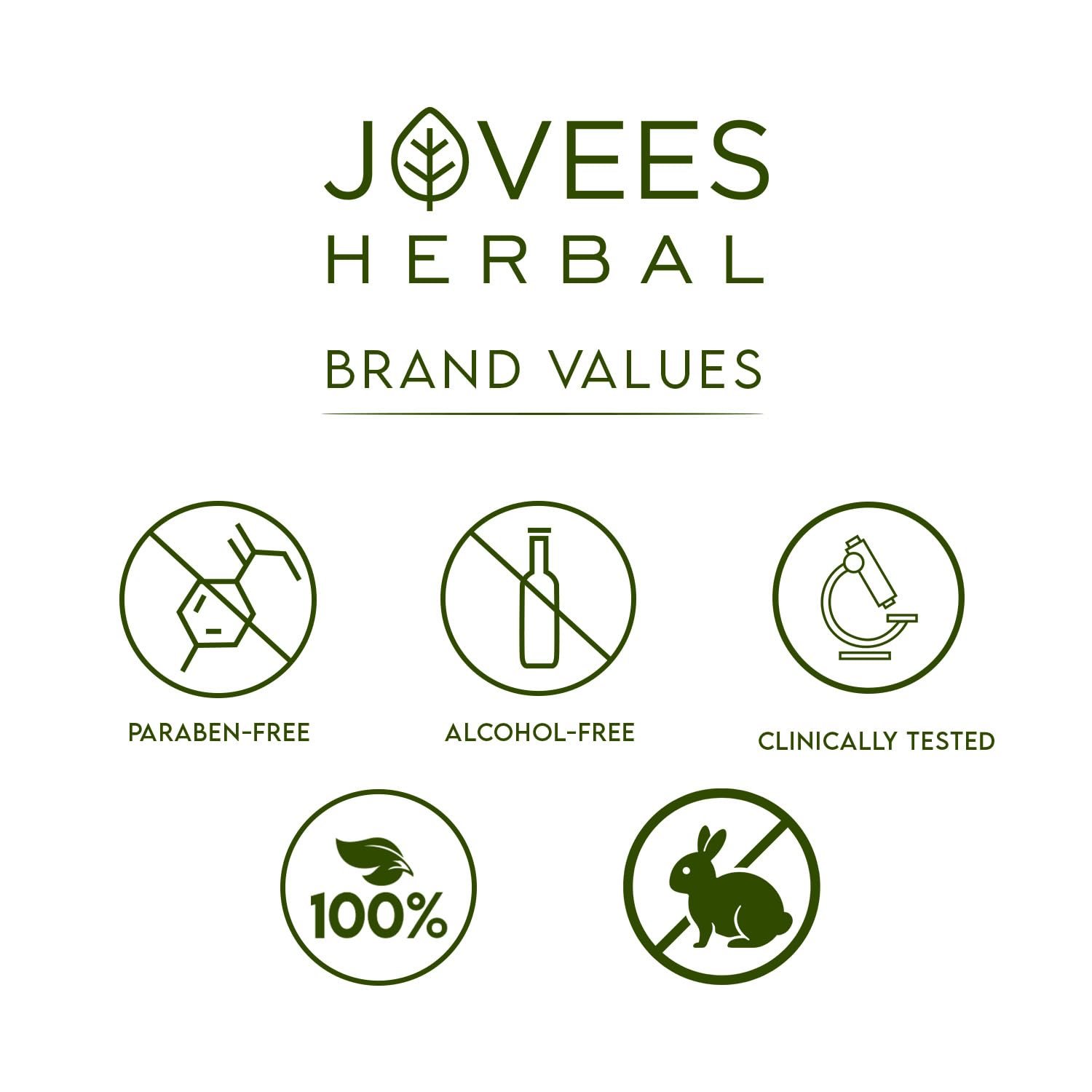 Jovees Herbal De-Tan Scrub With SPF For Brightening & Revitalizing Face Scrub | Remove Dead Skin | Gentle Exfoliation, Smooth and Clear Complexation With Turmeric & Aloe Vera | 100g thumbnail