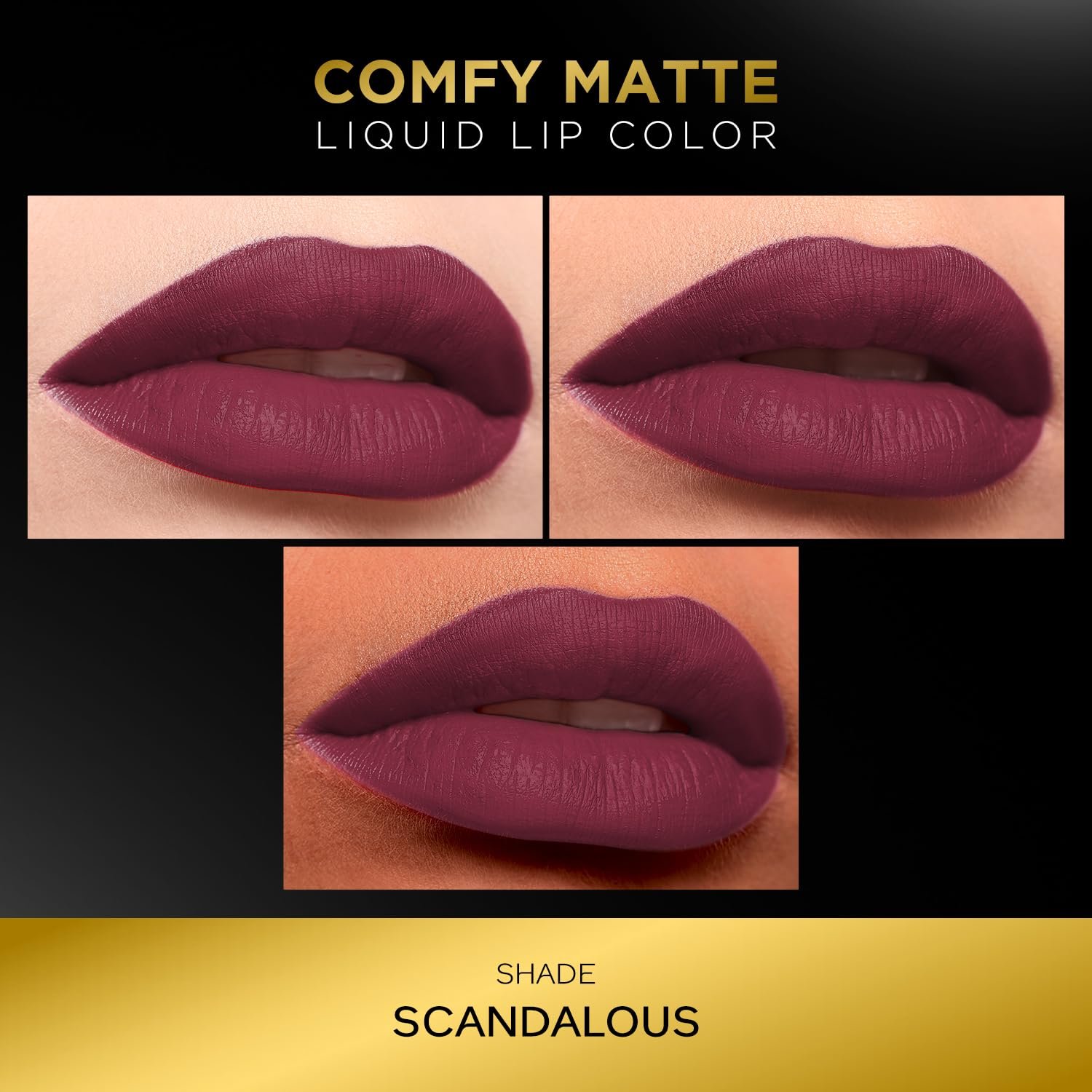 FACES CANADA Comfy Matte Liquid Lipstick - Scandalous 34, 3.8 ml | Comfortable 10HR Longstay | Intense Matte Color | Almond Oil & Vitamin E Infused | Super Smooth | No Dryness | No Alcohol thumbnail