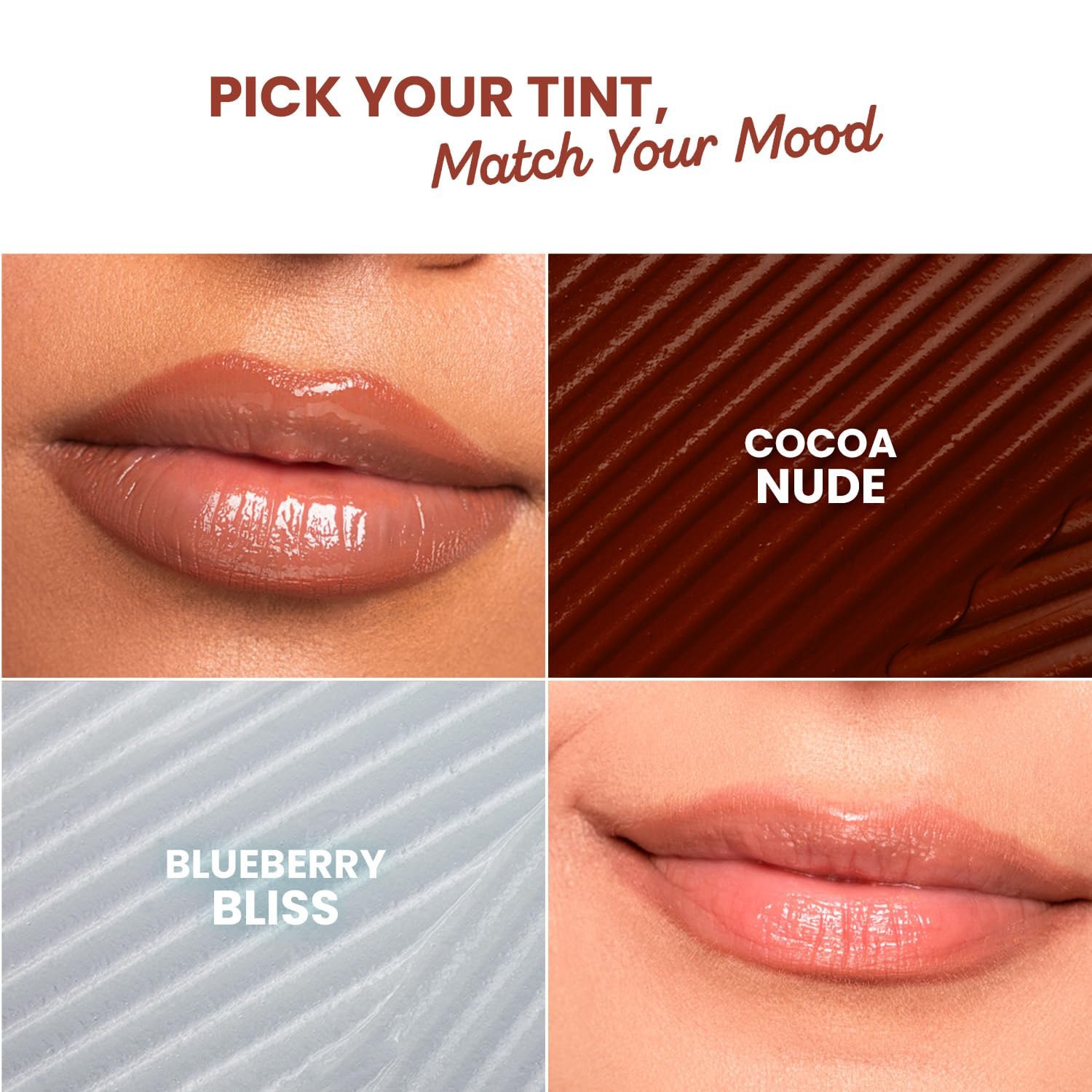Dot & Key Barrier Repair Hydrating Lip Balm SPF 50 | Cocoa Nude | Repairs Damaged Lip Barrier | Medium Tinted | 4.5 gm thumbnail