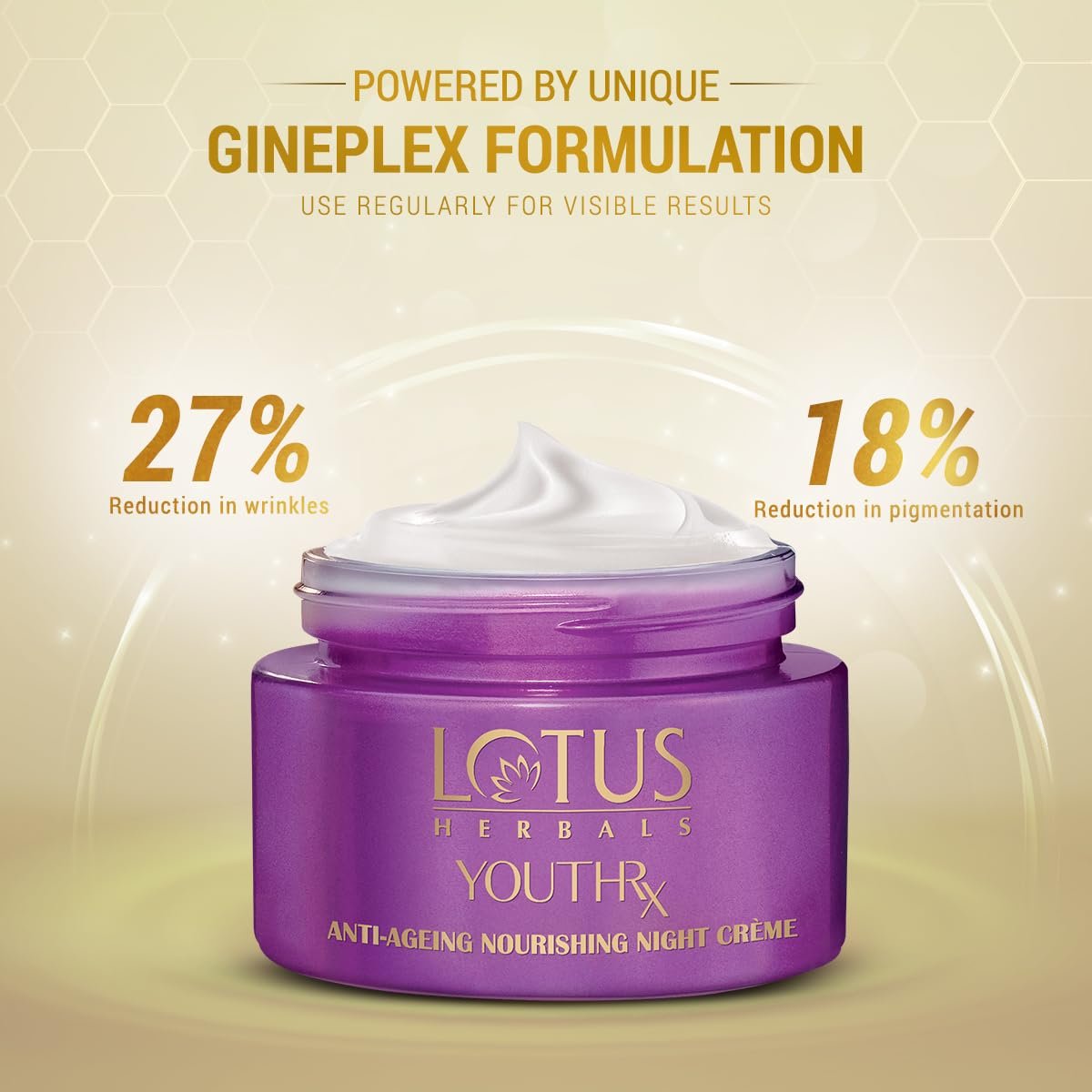 Lotus Herbals YouthRx Anti Ageing Nourishing Night Cream 50g thumbnail