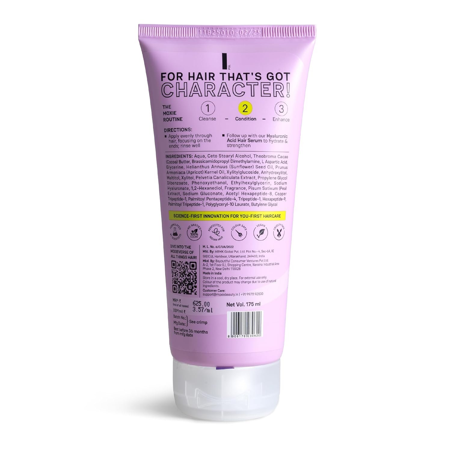 Moxie Beauty Hyaluronic Acid Repair Conditioner, Silicon Free (Full Size) A lightweight, silicone-free conditioner that delivers deep hydration and damage repair while strengthening hair thumbnail