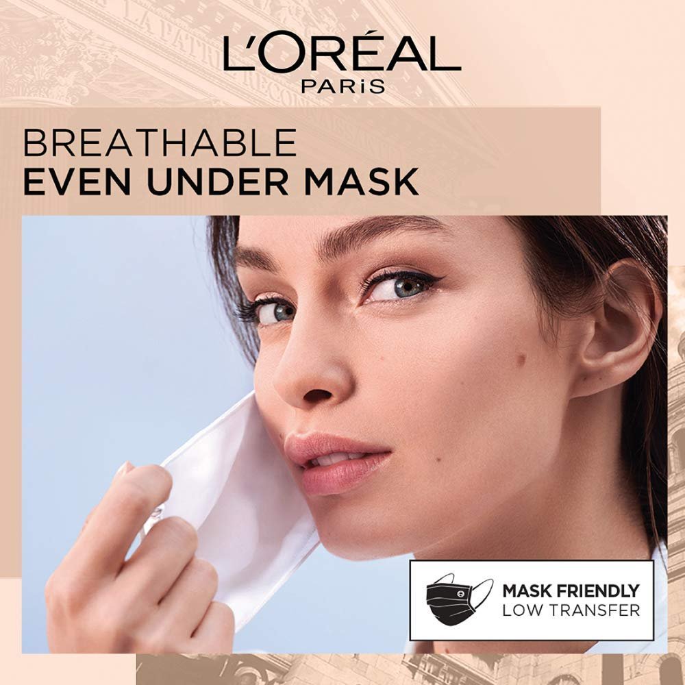 L'Oreal Paris Liquid Foundation, Waterproof, Sweatproof And Heatproof, Oil-Control, Infallible 24H Matte Cover, 110 Rose Vanilla, 35 Ml thumbnail