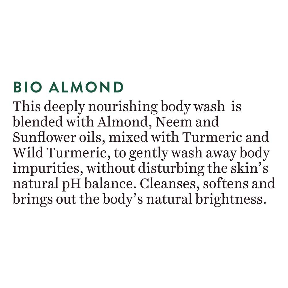 Biotique Almond Oil Ultra Rich Body Wash| Maintains Skin’s Natural pH |100% Botanical Extracts| Soap-Free Body Wash Suitable for All Skin Types | 200mL thumbnail