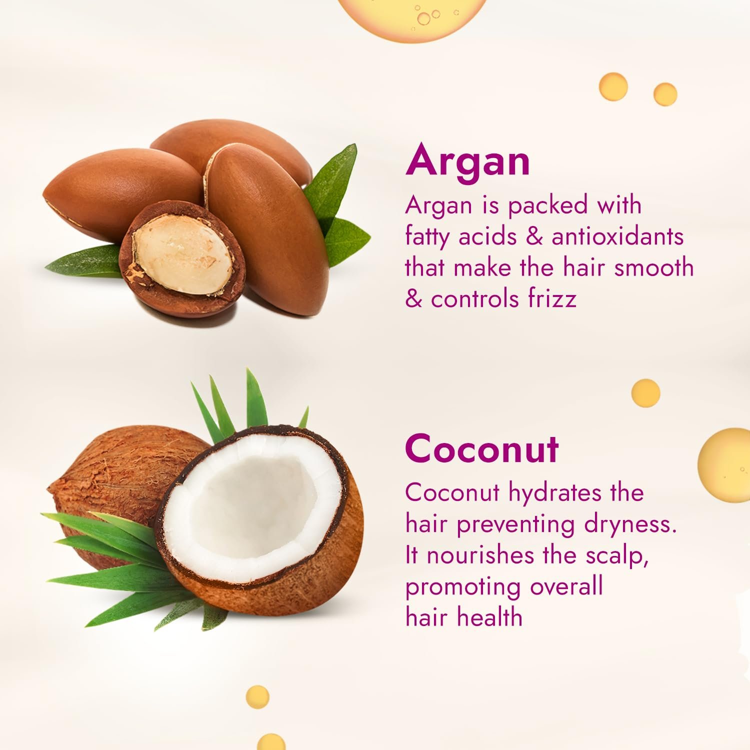 Parachute Advansed Argan-enriched Coconut Hair Oil| Argan Hair Oil| Blend of Superfoods| Controls Frizz| 300 ML thumbnail