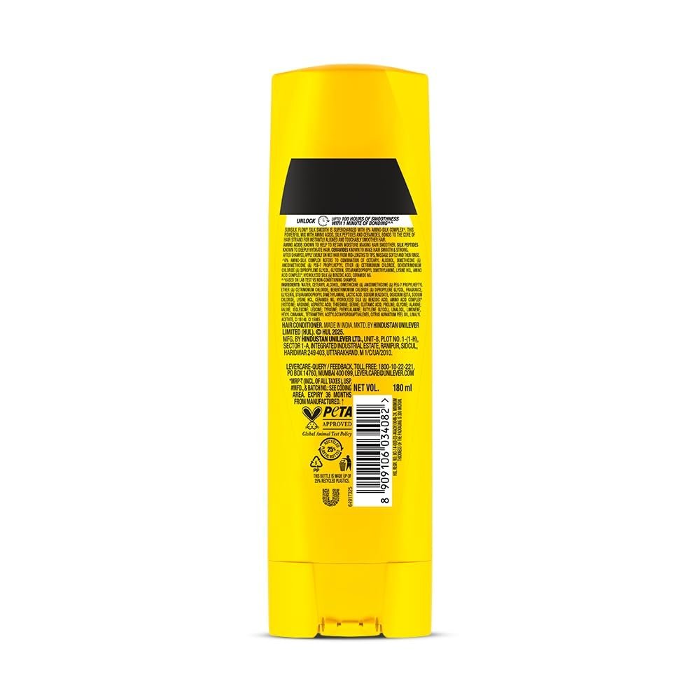 Sunsilk Flowy Silk Smooth Conditioner 180ml thumbnail