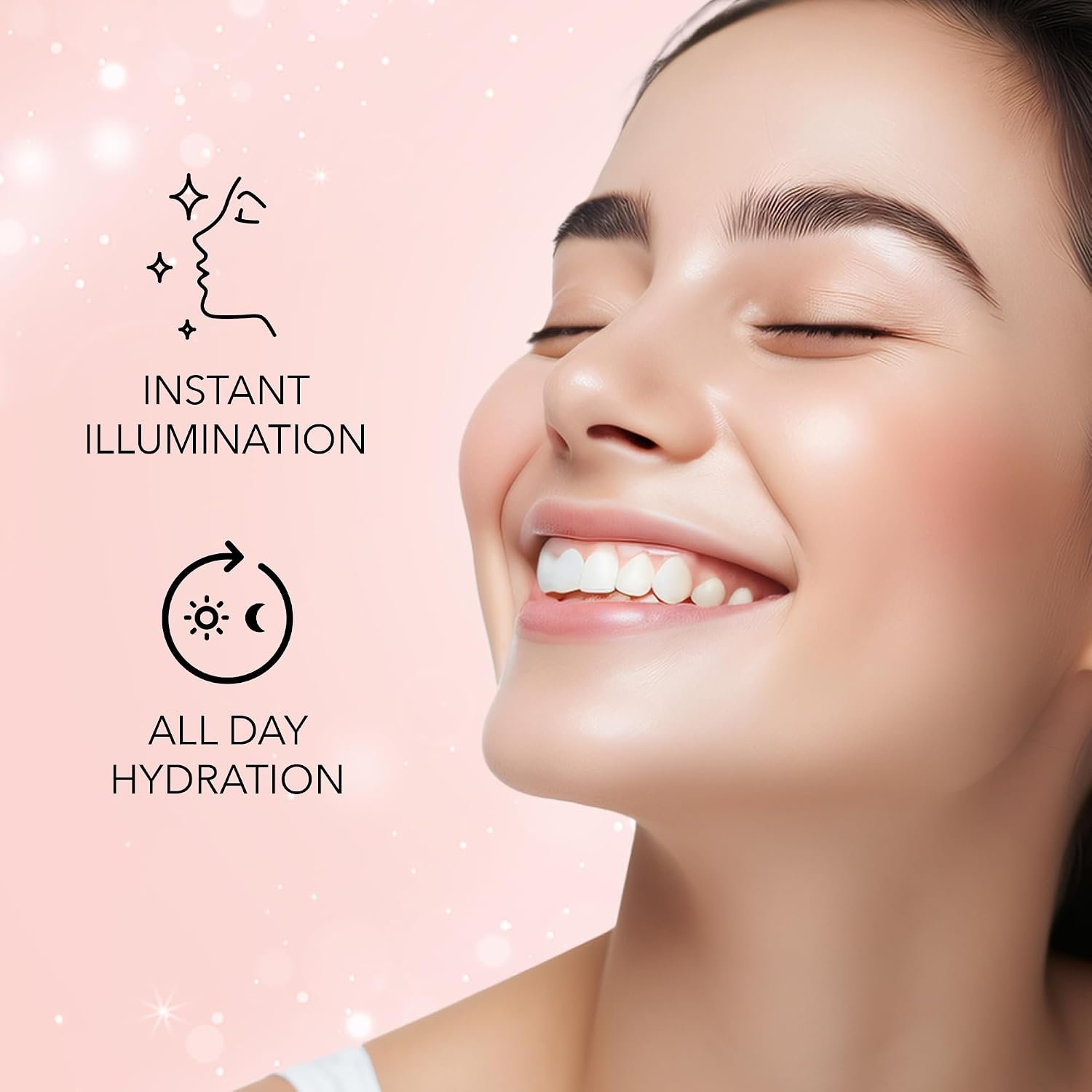 FACES CANADA Strobe Cream Mini- Rose Gold, 18ml | Flawless Radiant Dewy Skin | Illuminating & Glowing Makeup Base thumbnail