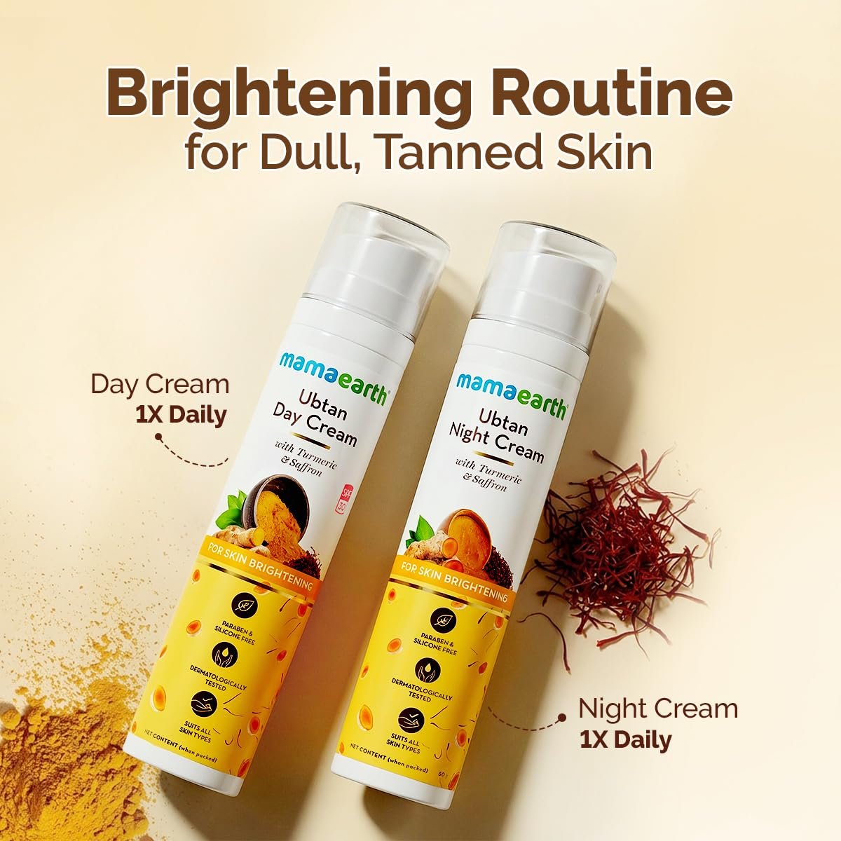 Mamaearth Ubtan Day Cream with SPF 30 / 50 g thumbnail