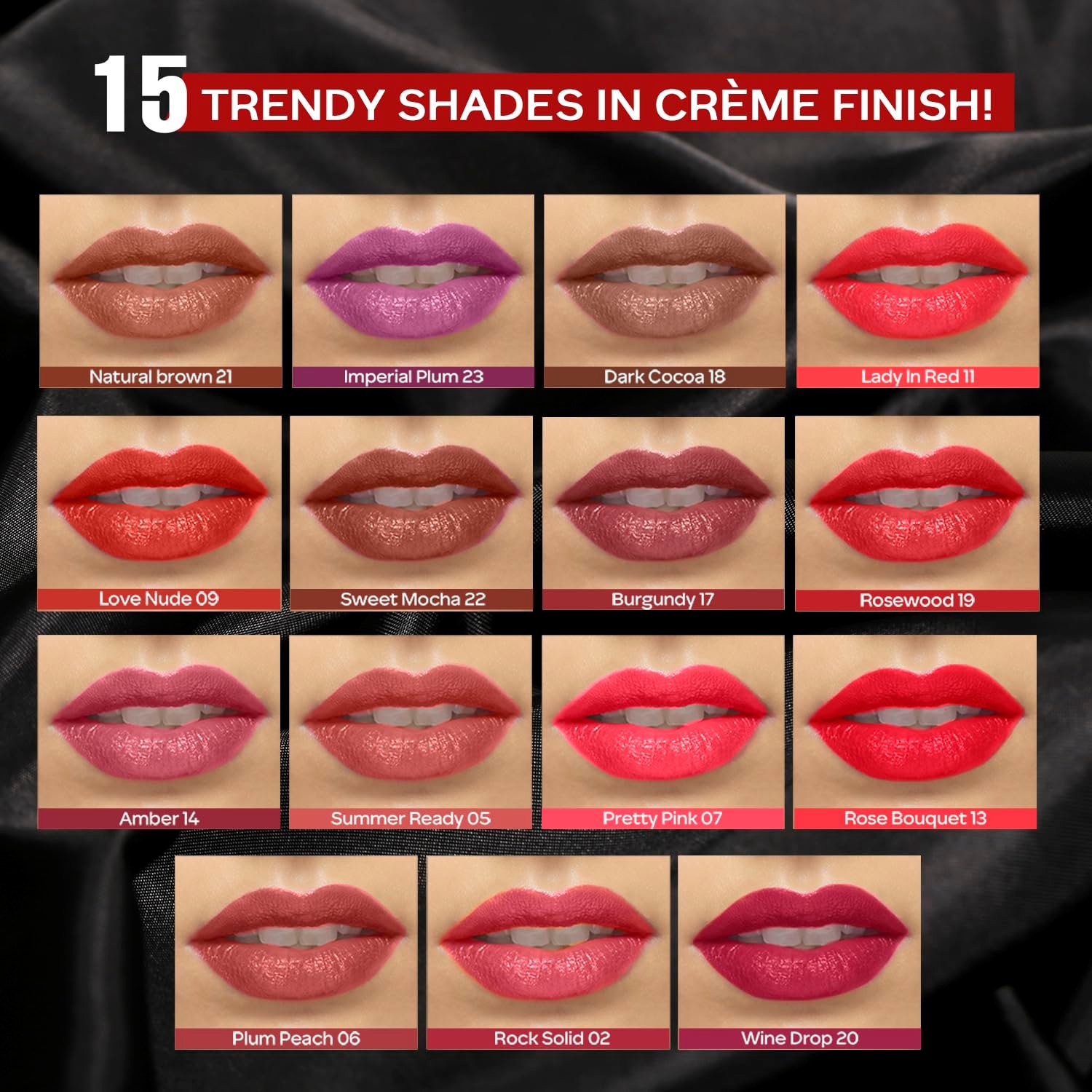 FACESCANADA Weightless Creme Finish Lipstick - Love Nude, 4g | Creamy | Smooth Texture | Long Lasting Rich Color | Hydrated Lips | Vitamin E, Jojoba Oil, Shea Butter, Adult, Almond thumbnail