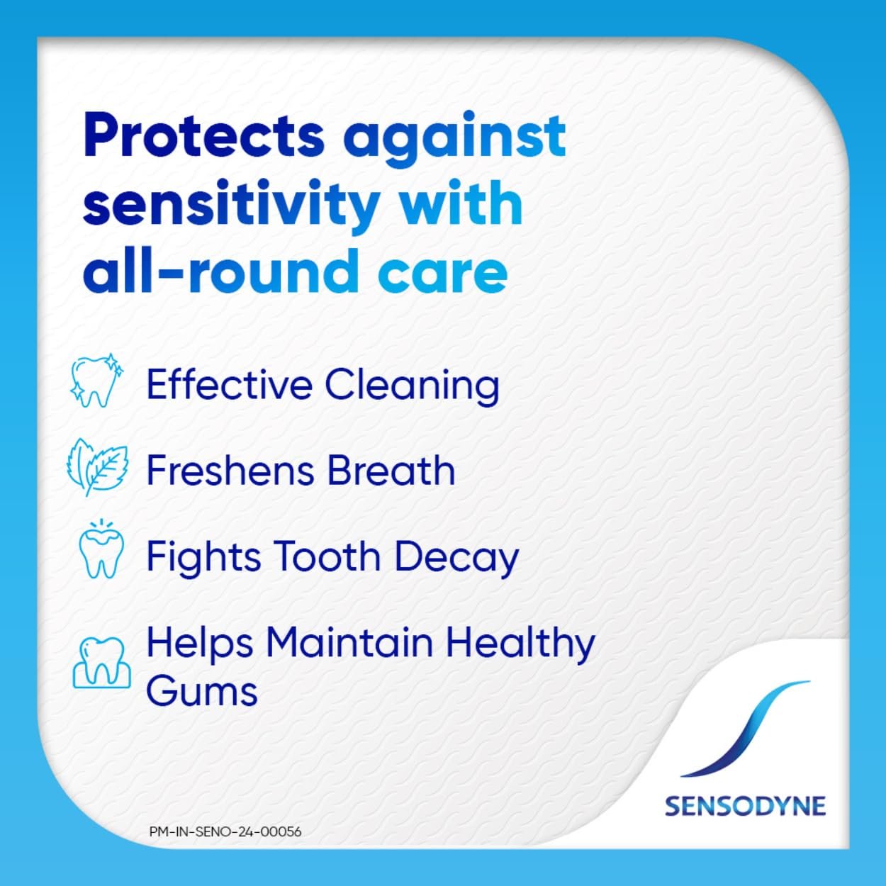 Sensodyne Toothpaste Rapid Relief | Fast Sensitivity Relief Tooth Paste Pack of 1 - 80gm | Fresh Taste | Dentist Recommended thumbnail