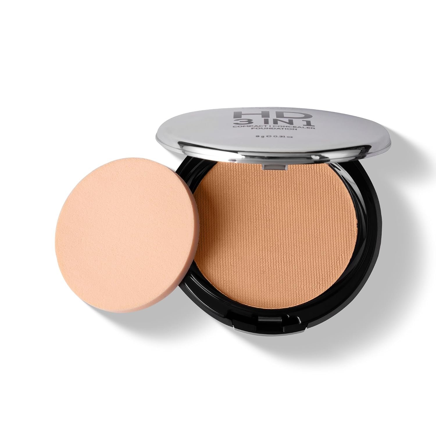 RENEE PRO HD 3 In 1 Compact, Concealer, Foundation - Noix, SPF 20, Matte Finish, High Coverage, Ultralight & Silky Smooth Finish, Enriched With Vitamin E, C & Aloe Vera - 9 Gm thumbnail