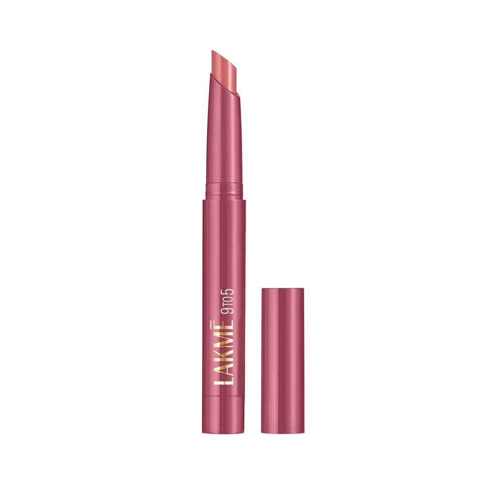 Lakme 9 to 5 Forever Matte Lip Crayon, Work Nude, 1.1g, for Smooth and Supple Lips, with Vitamin C, Matte Finish, 8 Hr Hydration, Long Lasting all day comfort, Retractable Crayon thumbnail