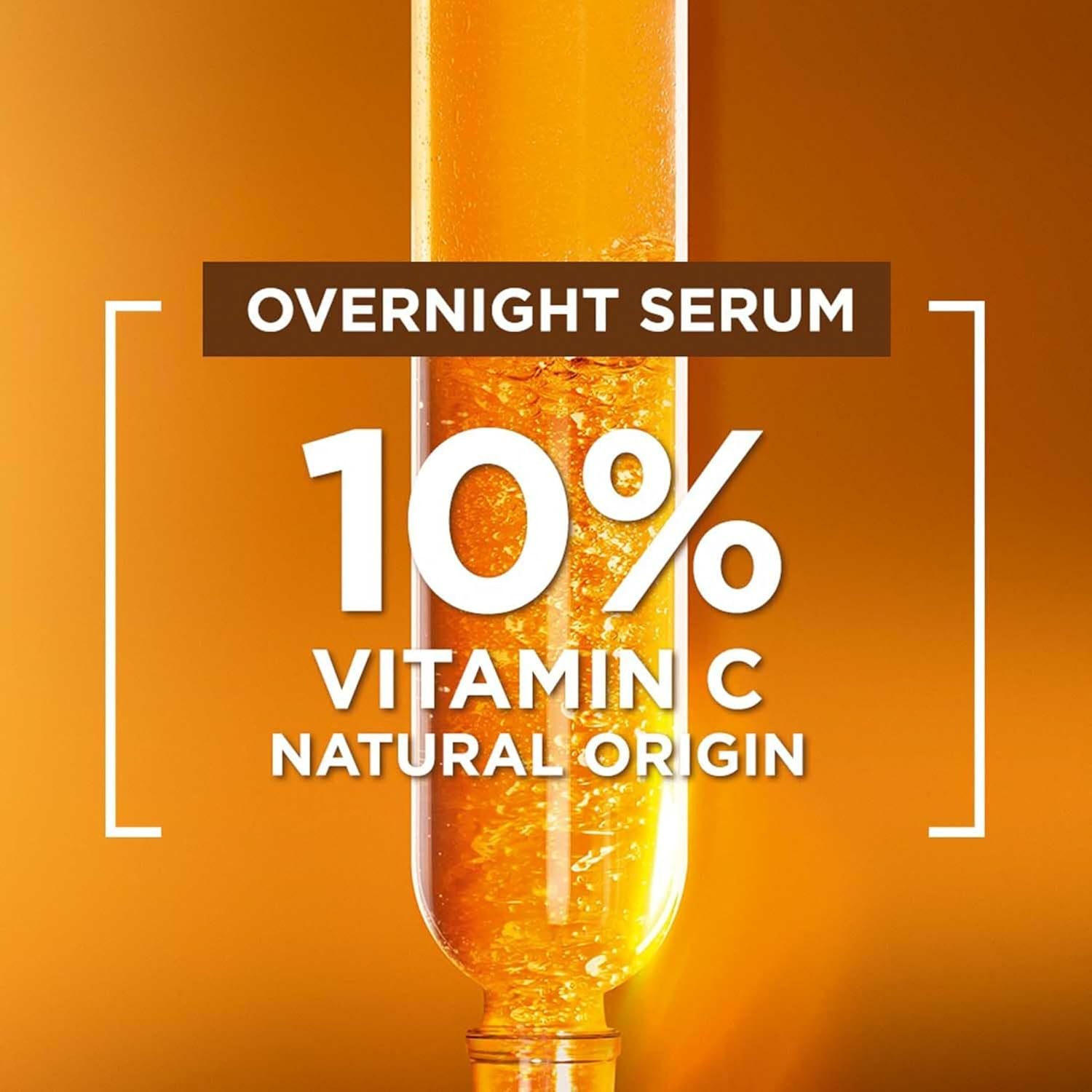 Garnier Bright Complete Vitamin C Night Serum With 10% Pure Vitamin C, 15ml. Suitable for All Skin Types thumbnail