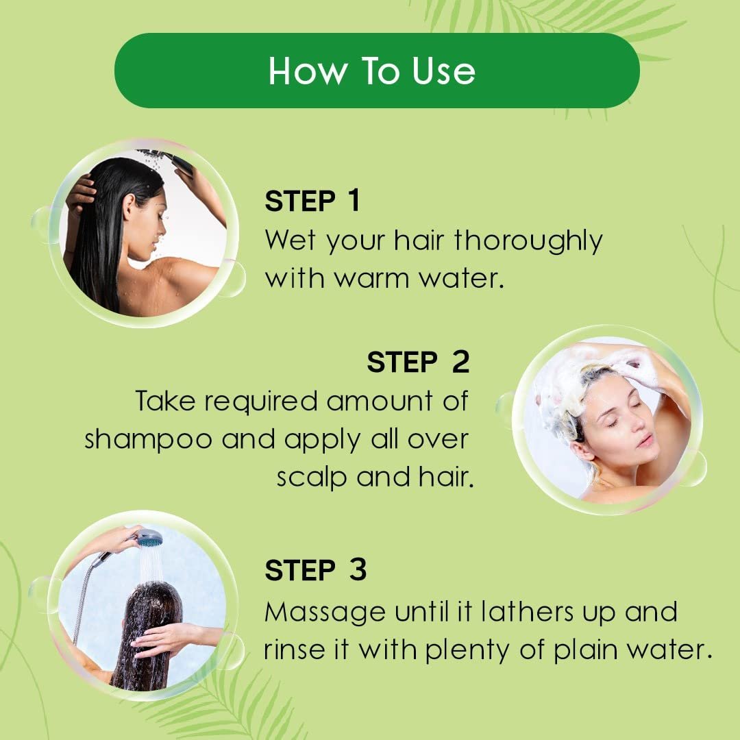 Nyle Naturals Dryness Hydration Shampoo with Tulsi & Aloe Vera | Moisturizing Shampoo for Dry Hair | Helps Cleanse, Hydrate & Soften Hair | 800ml thumbnail