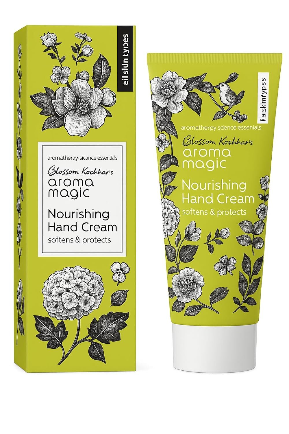 Aroma Magic Nourishing Hand Cream 50gm | Softens, Moisturises & Protects | With Shea Butter, Aloe Vera & Beeswax | Repairs Dry Hands, Nails & Cuticles | Natural, Paraben-Free, All Skin Types thumbnail