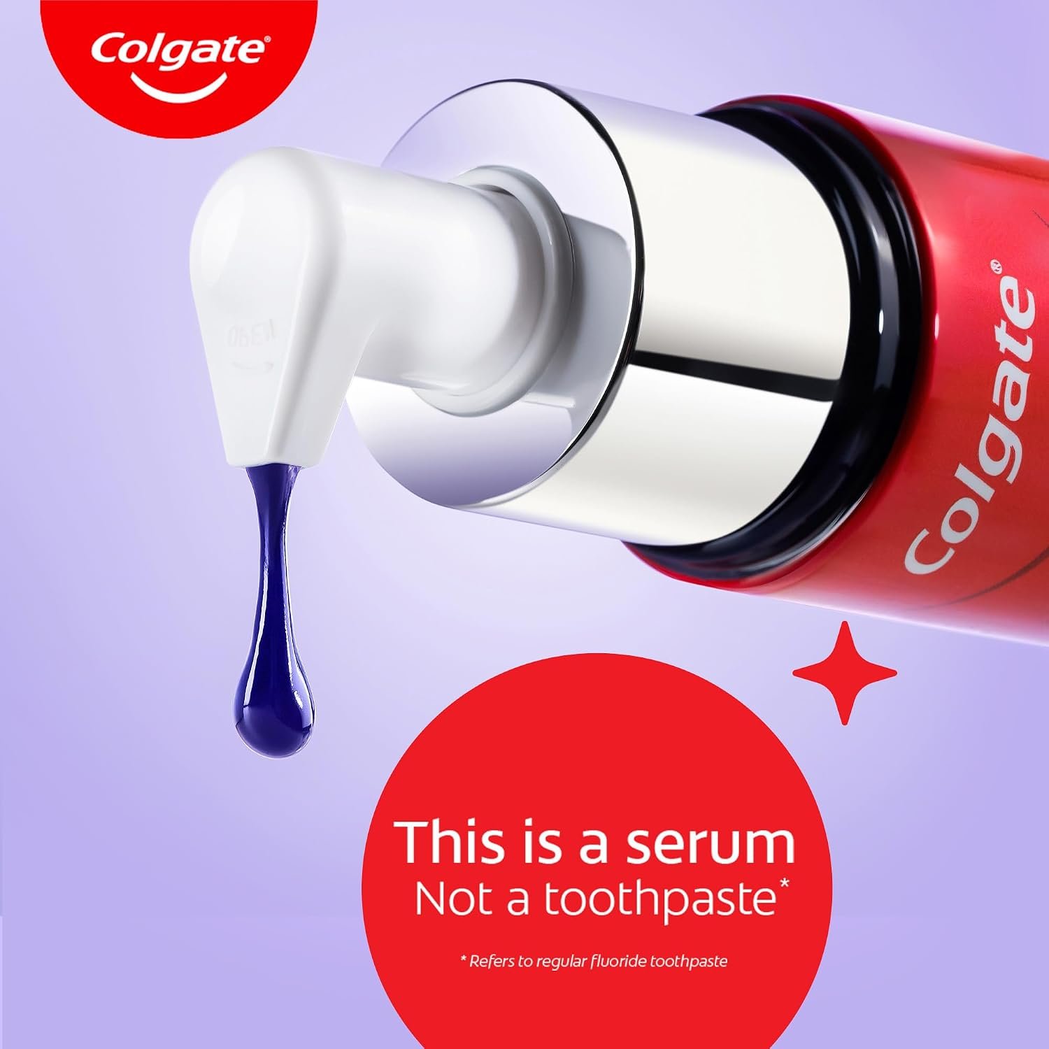 Colgate Visible White Purple Teeth Whitening Serum, 40ml – Mint & Yuzu Flavour, Instant Brightening Purple Serum for Whiter Smiles thumbnail